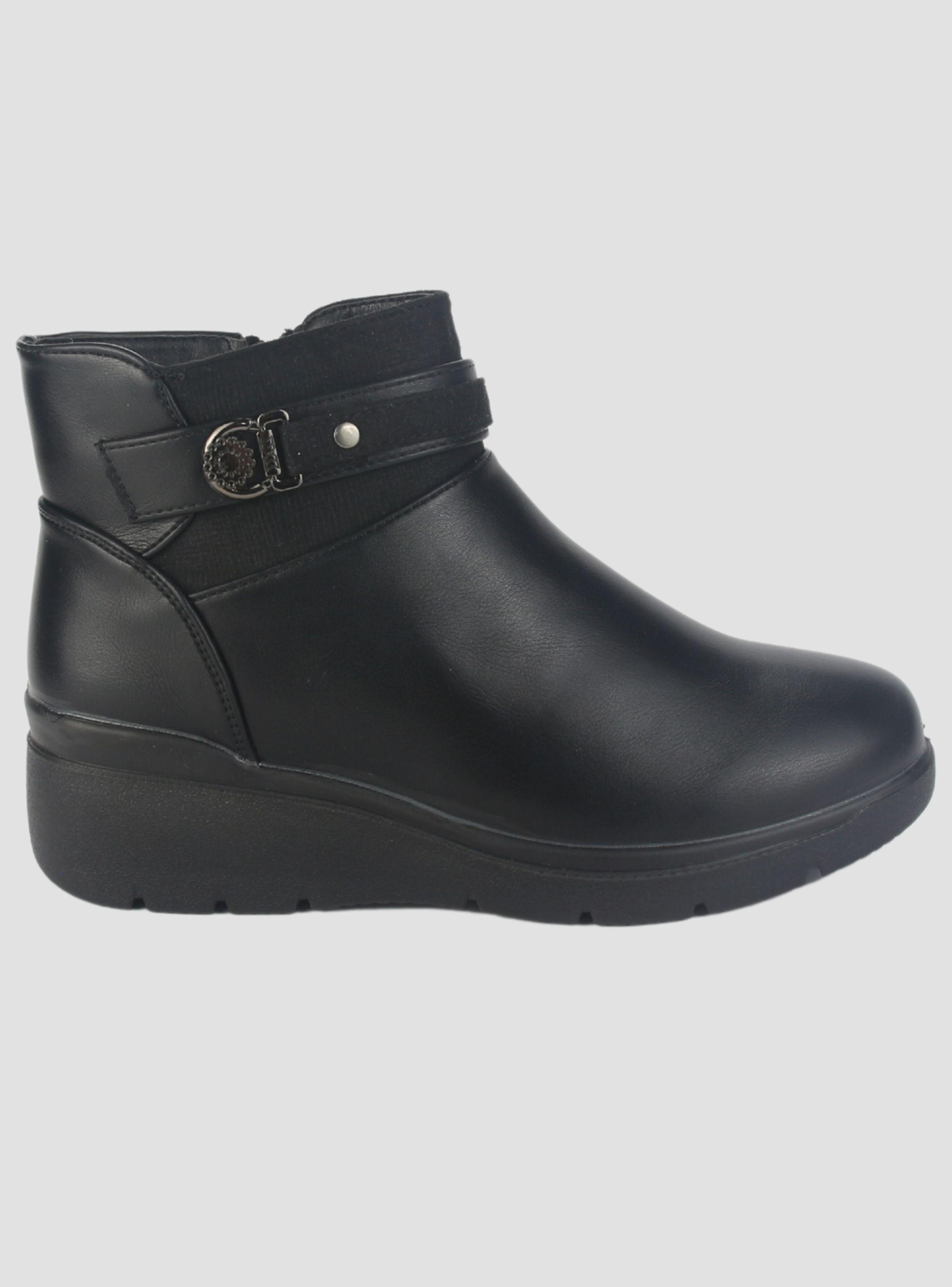Botin Chalada Mujer Curve-5 Negro Casual-0