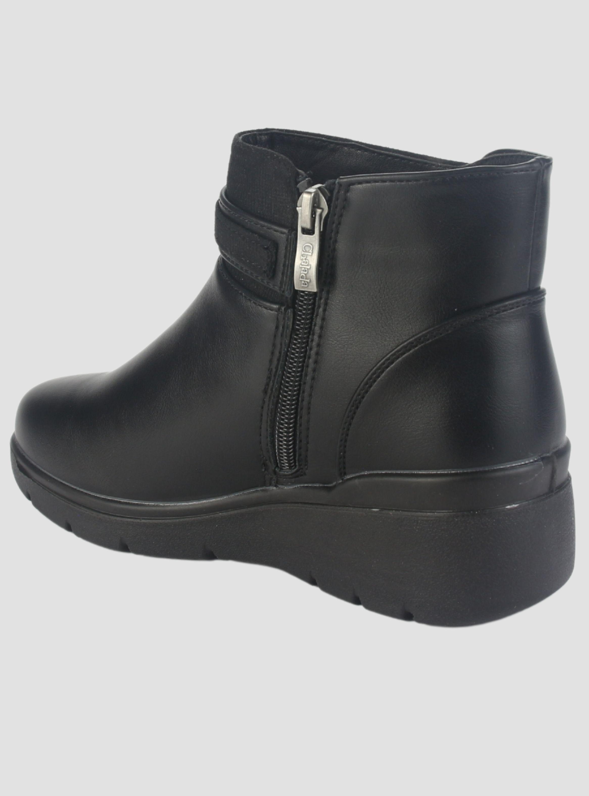 Botin Chalada Mujer Curve-5 Negro Casual-3