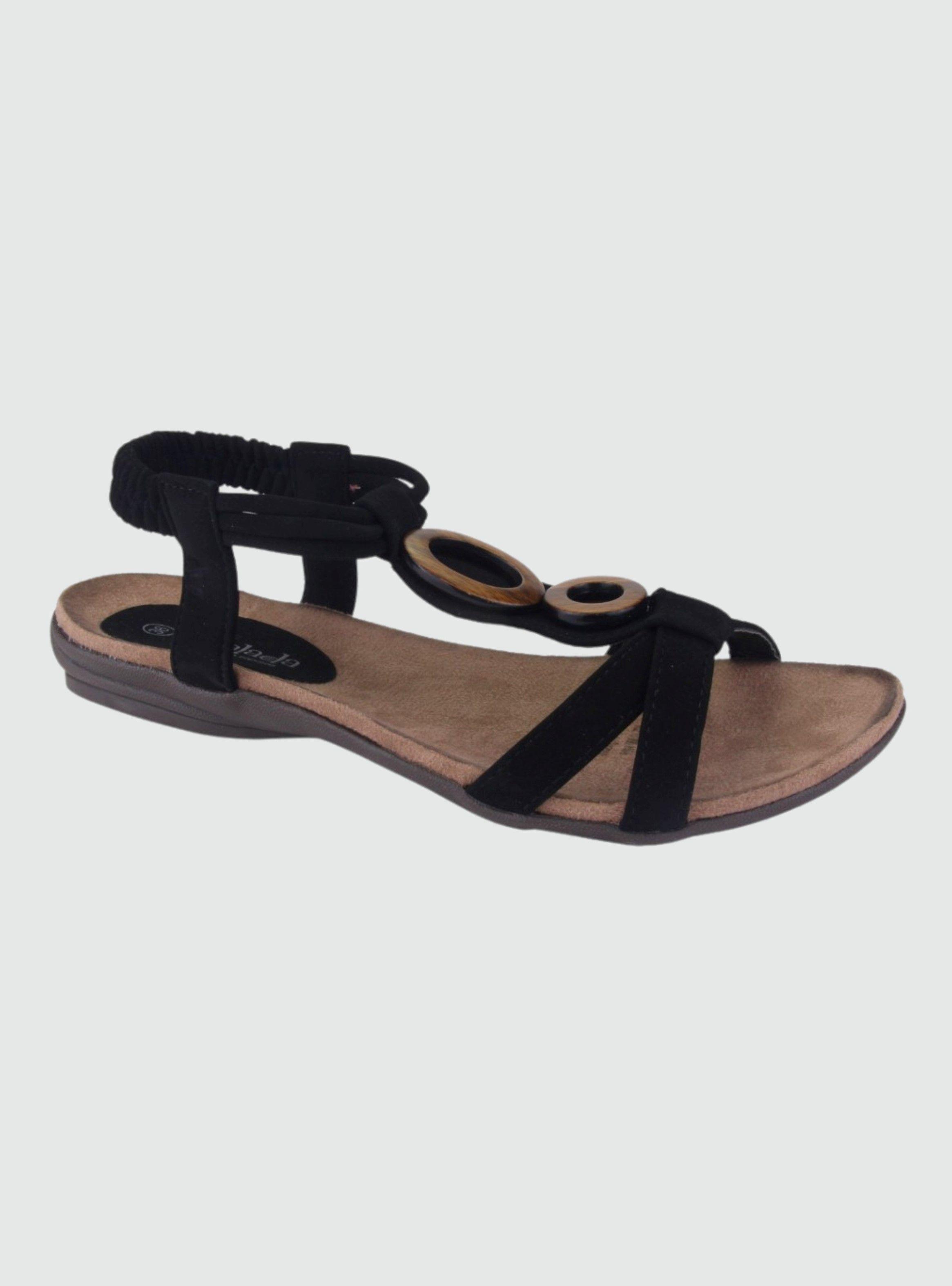 Sandalia Chalada Mujer Anatomic69 Negro Moda-0