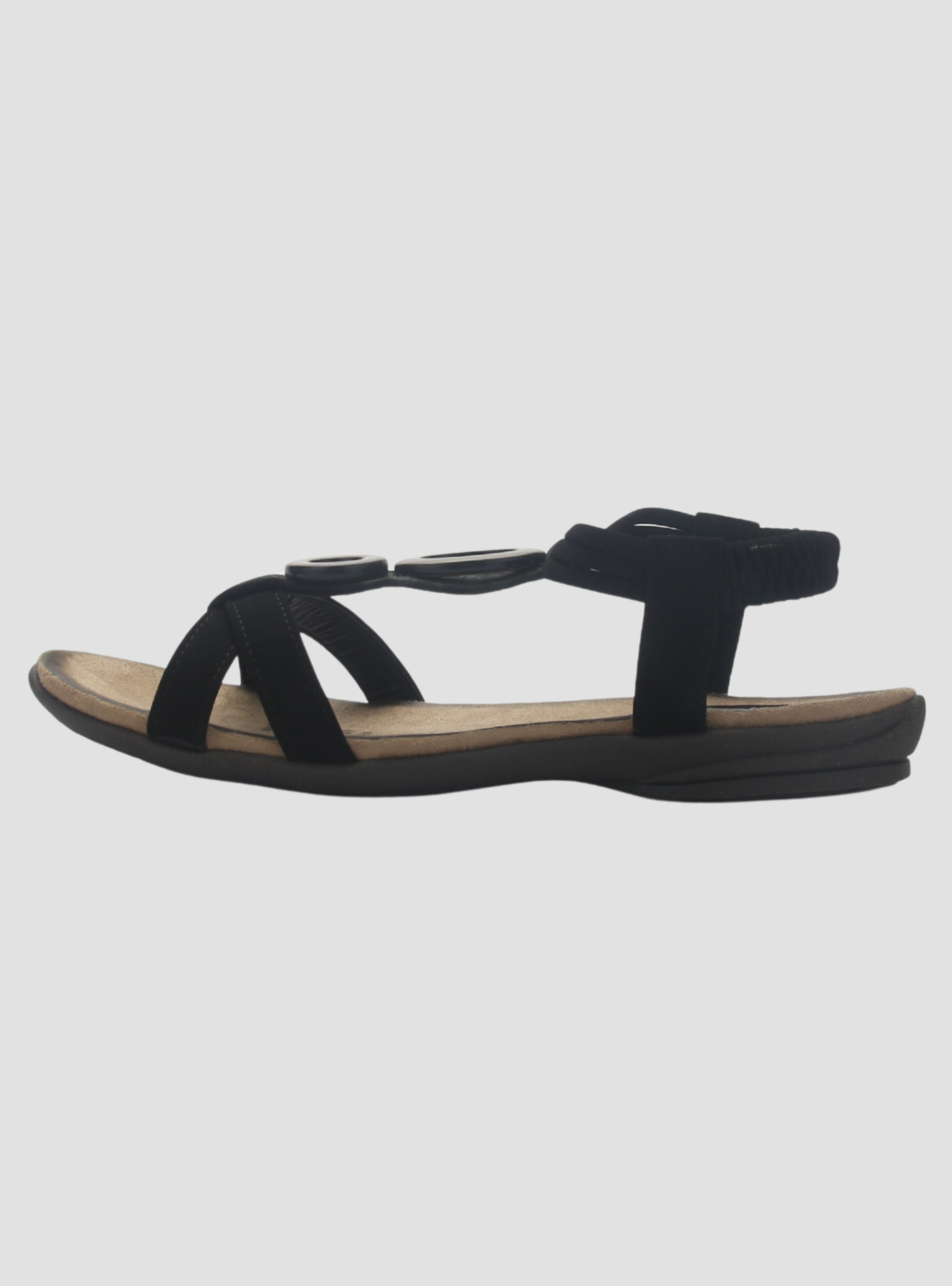 Sandalia Chalada Mujer Anatomic69 Negro Moda-1