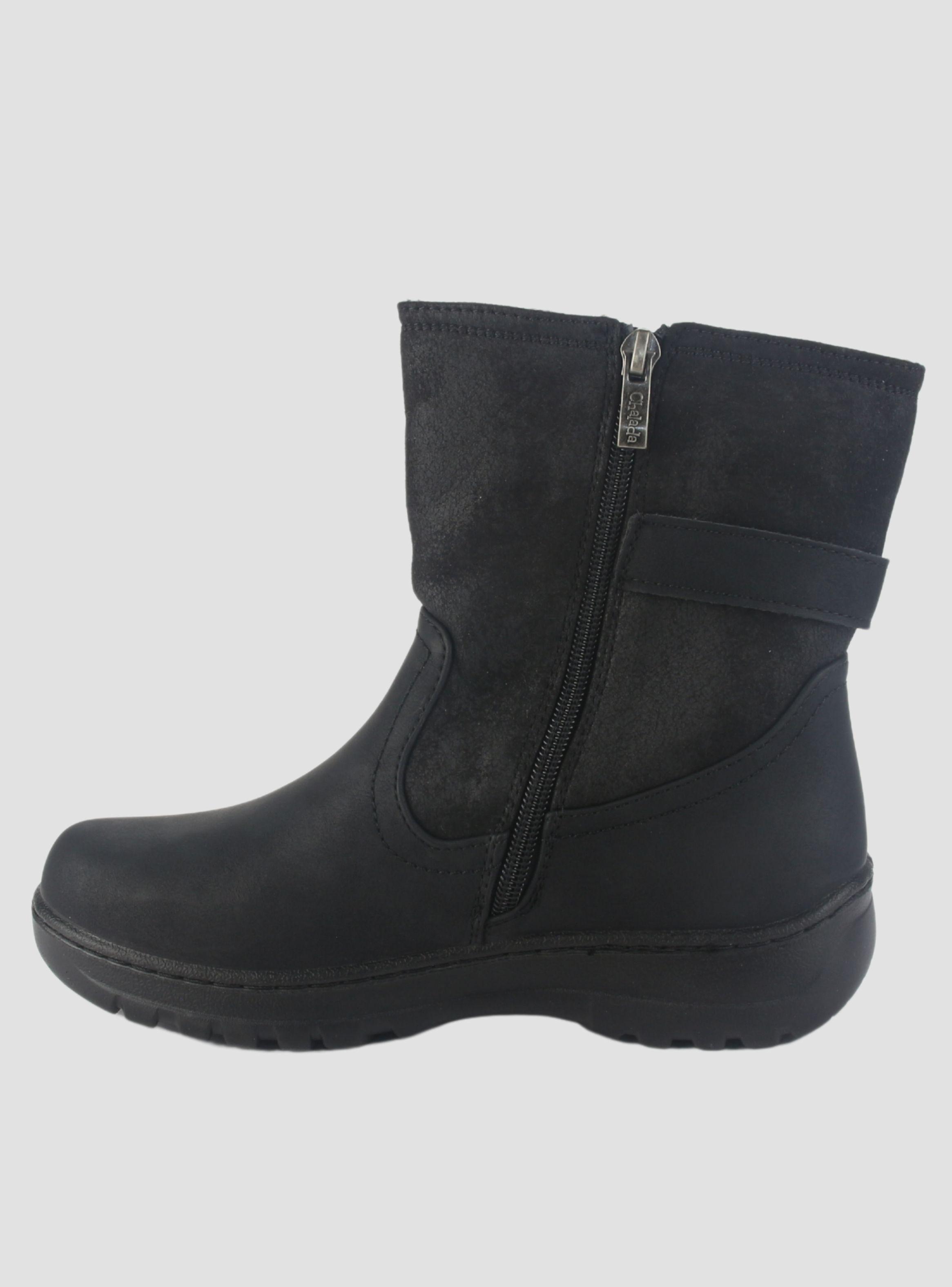 Botin Chalada Mujer Qual-7 Negro Casual-1