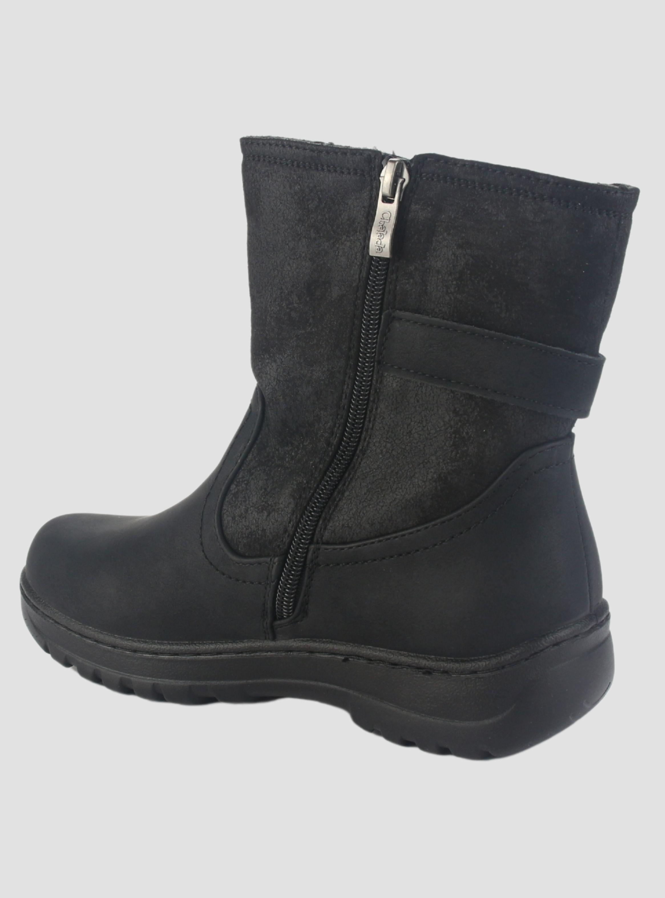 Botin Chalada Mujer Qual-7 Negro Casual-3