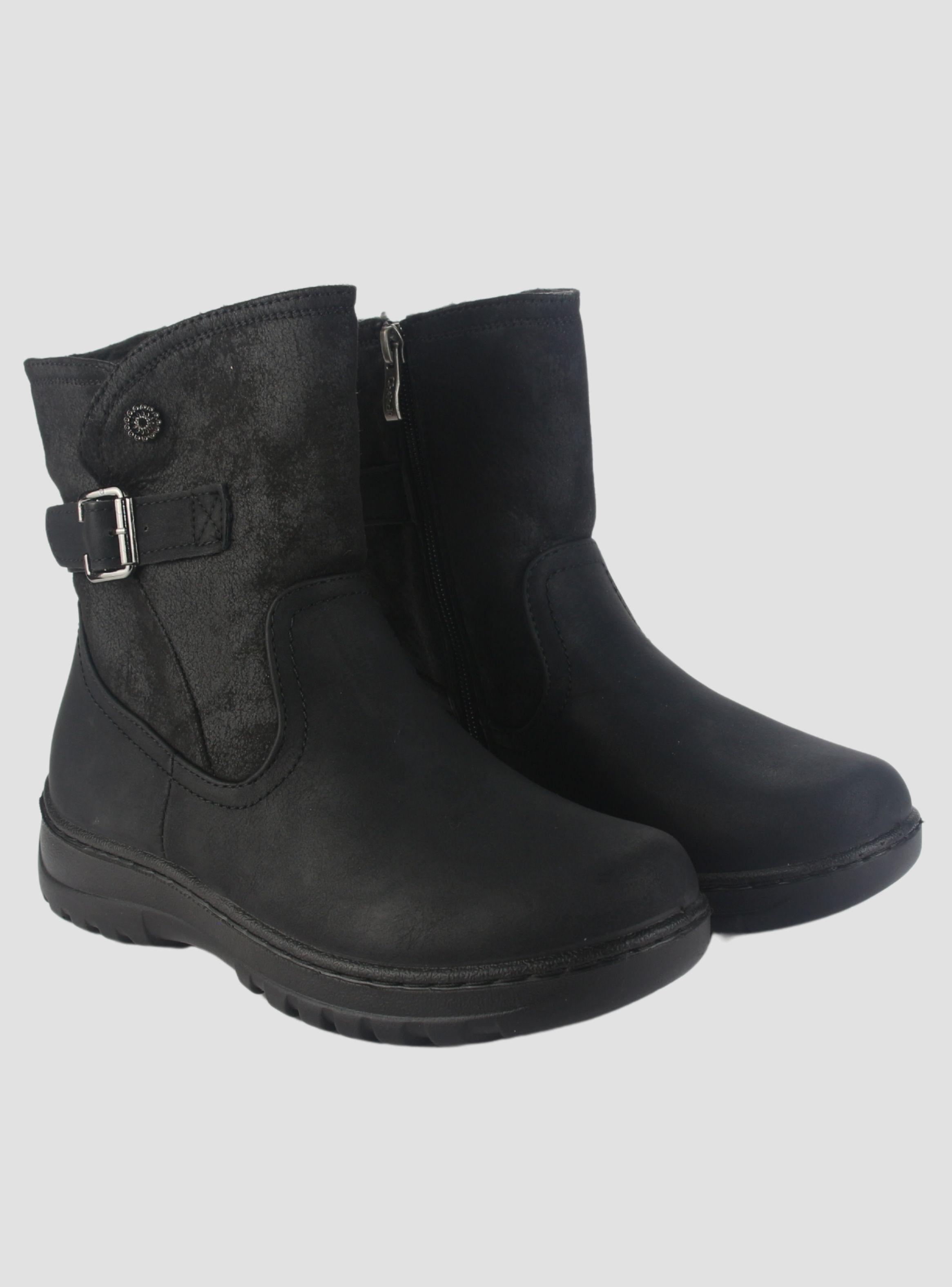 Botin Chalada Mujer Qual-7 Negro Casual-4
