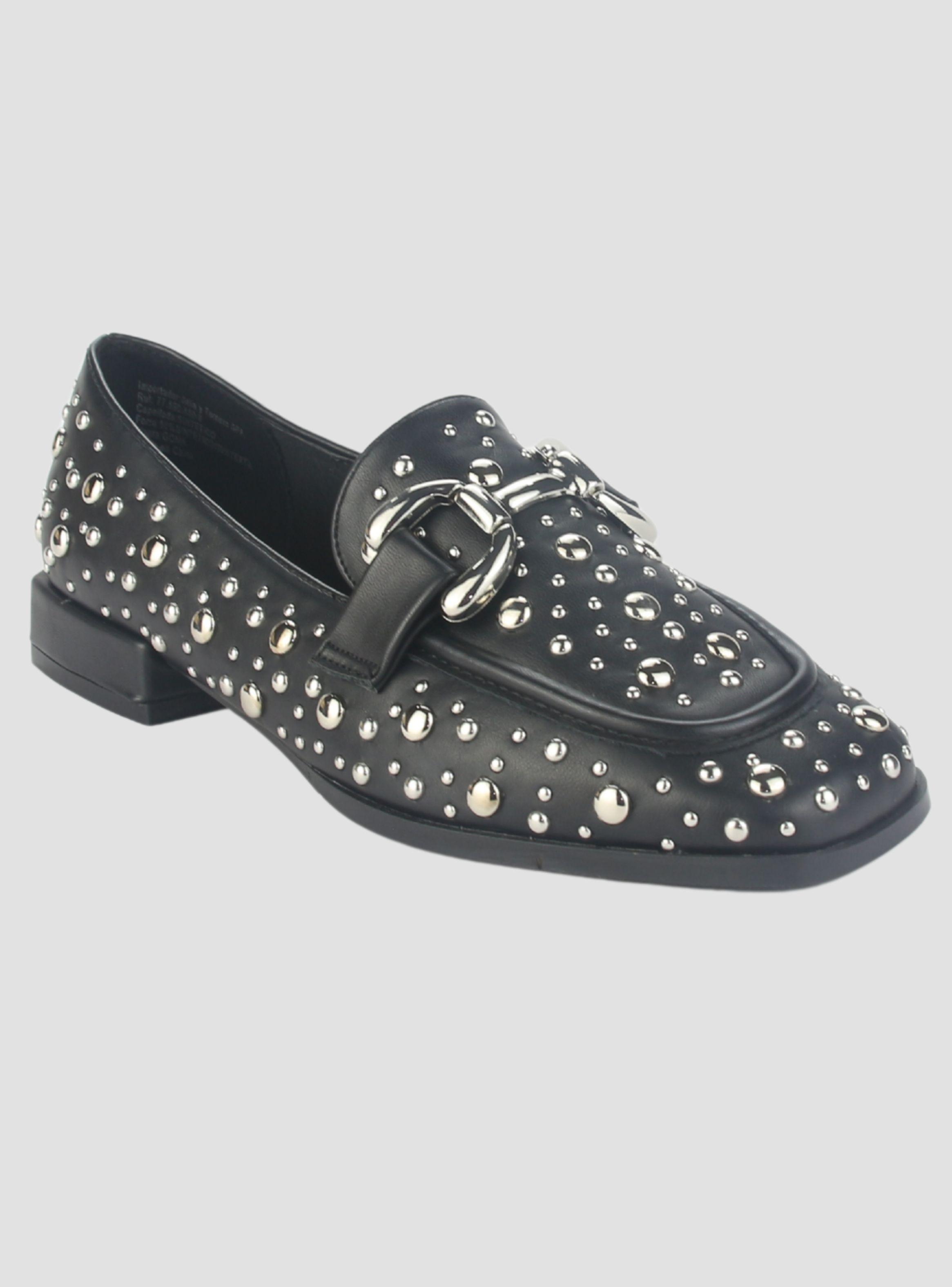 Mocasin Chalada Mujer Salime-1 Negro Casual-2