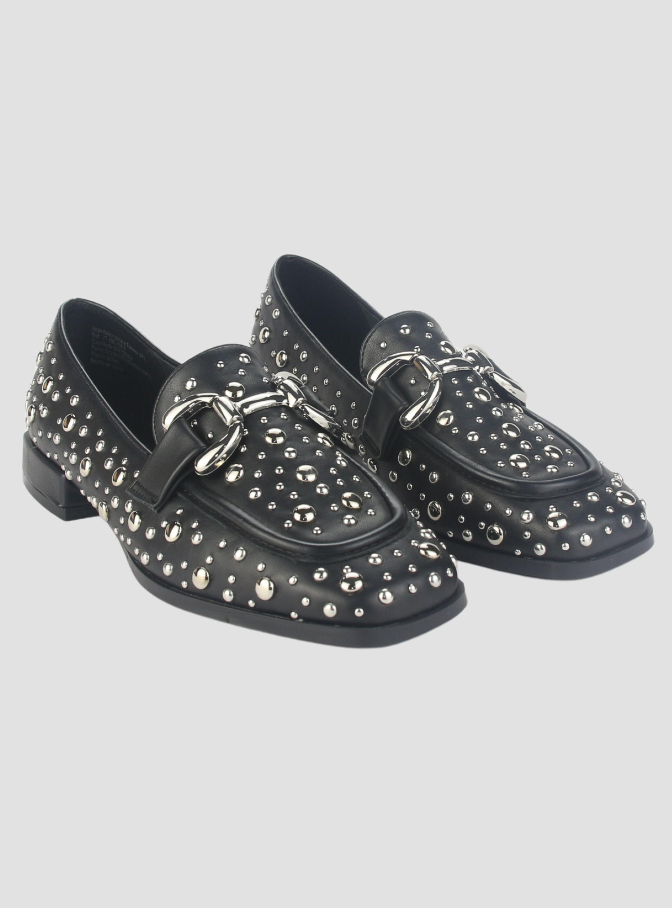 Mocasin Chalada Mujer Salime-1 Negro Casual-4