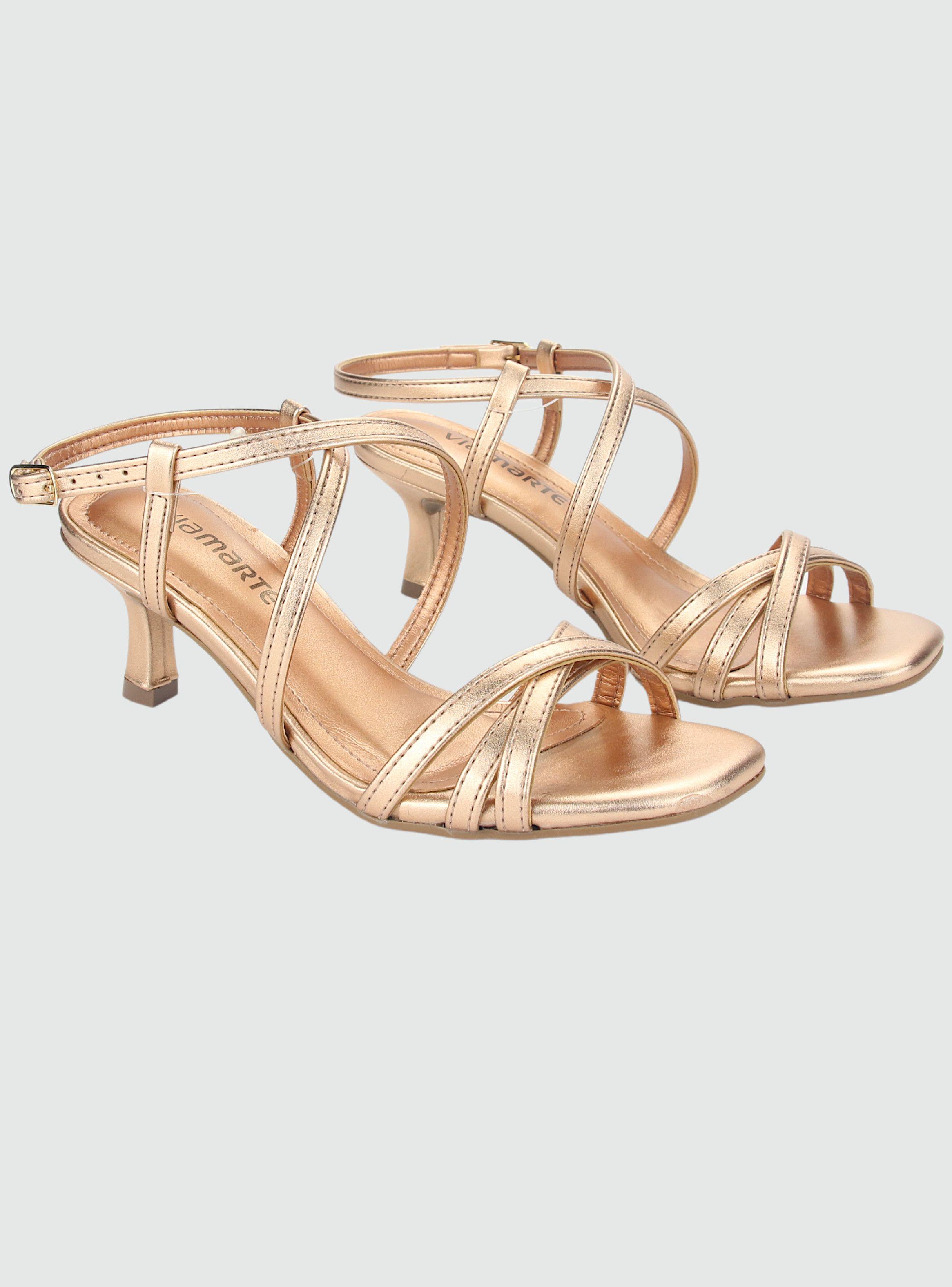 Sandalia Via Marte Mujer 23-18503 Rouge Casual-3