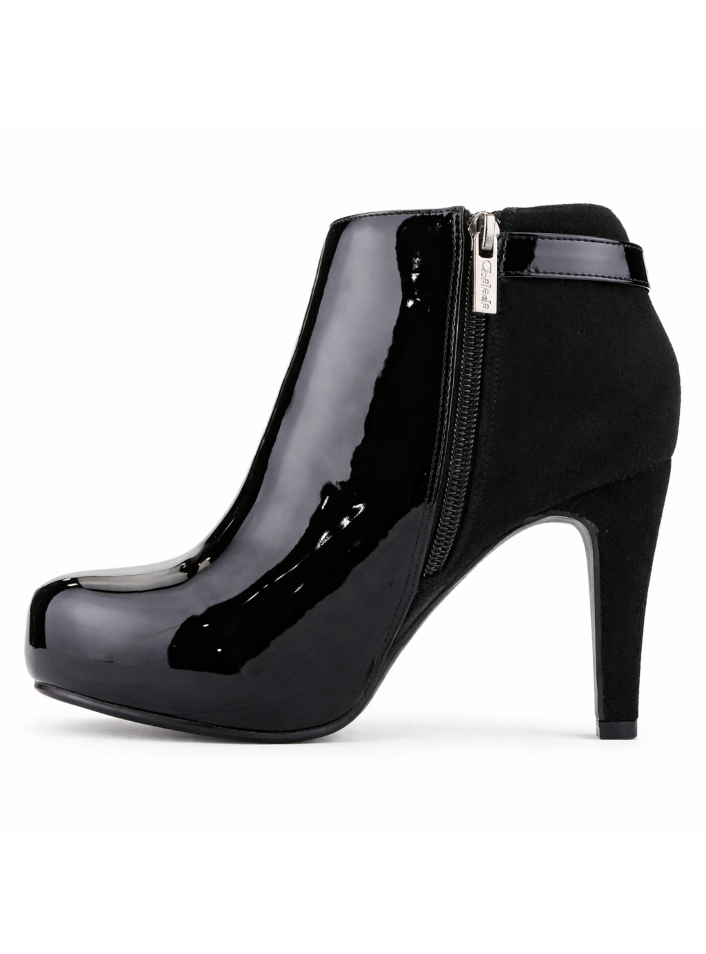 Botin Negro Matte Mujer Casual Chalada Fashion-1