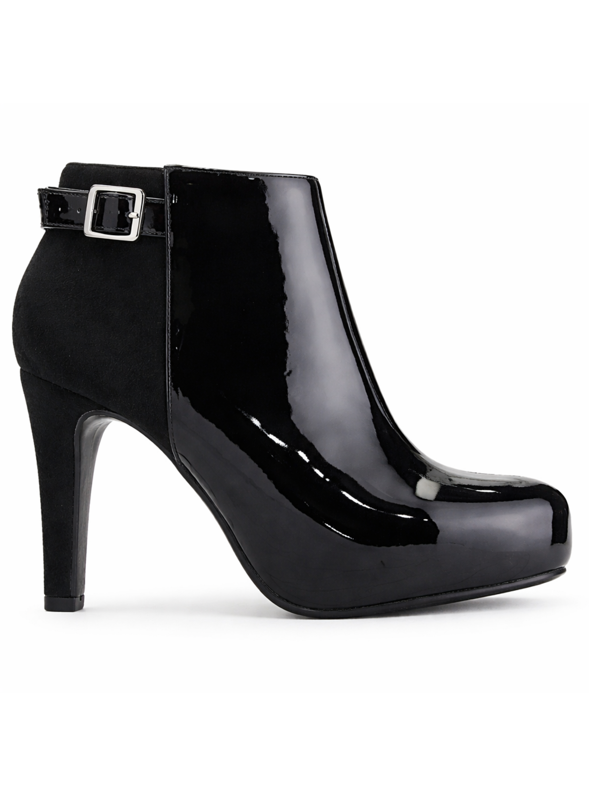 Botin Negro Matte Mujer Casual Chalada Fashion-2