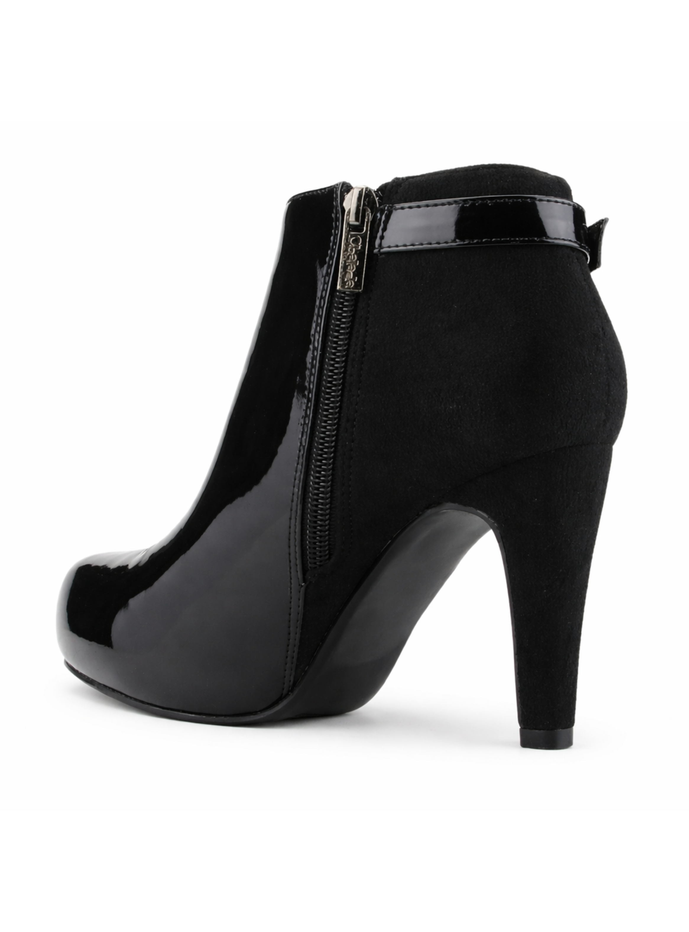 Botin Negro Matte Mujer Casual Chalada Fashion-3