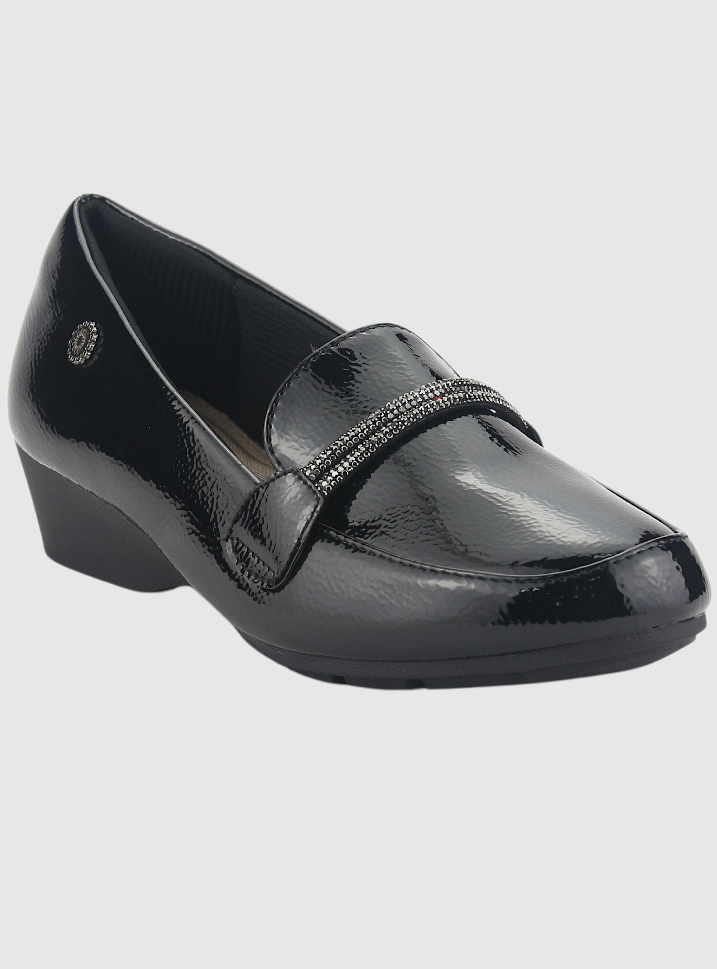 Mocasin Chalada Mujer Coles-5 Negro Casual-2