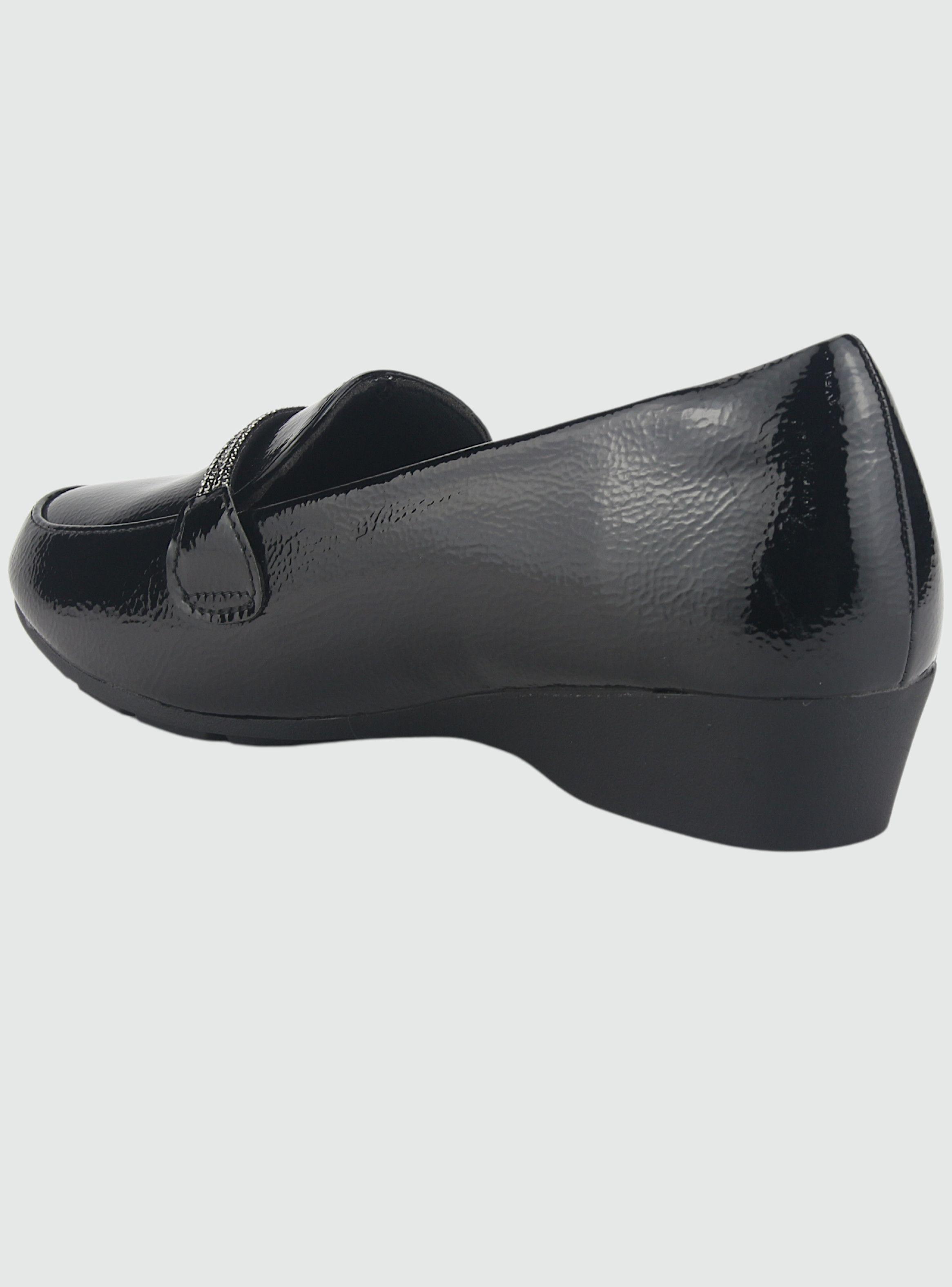 Mocasin Chalada Mujer Coles-5 Negro Casual-3