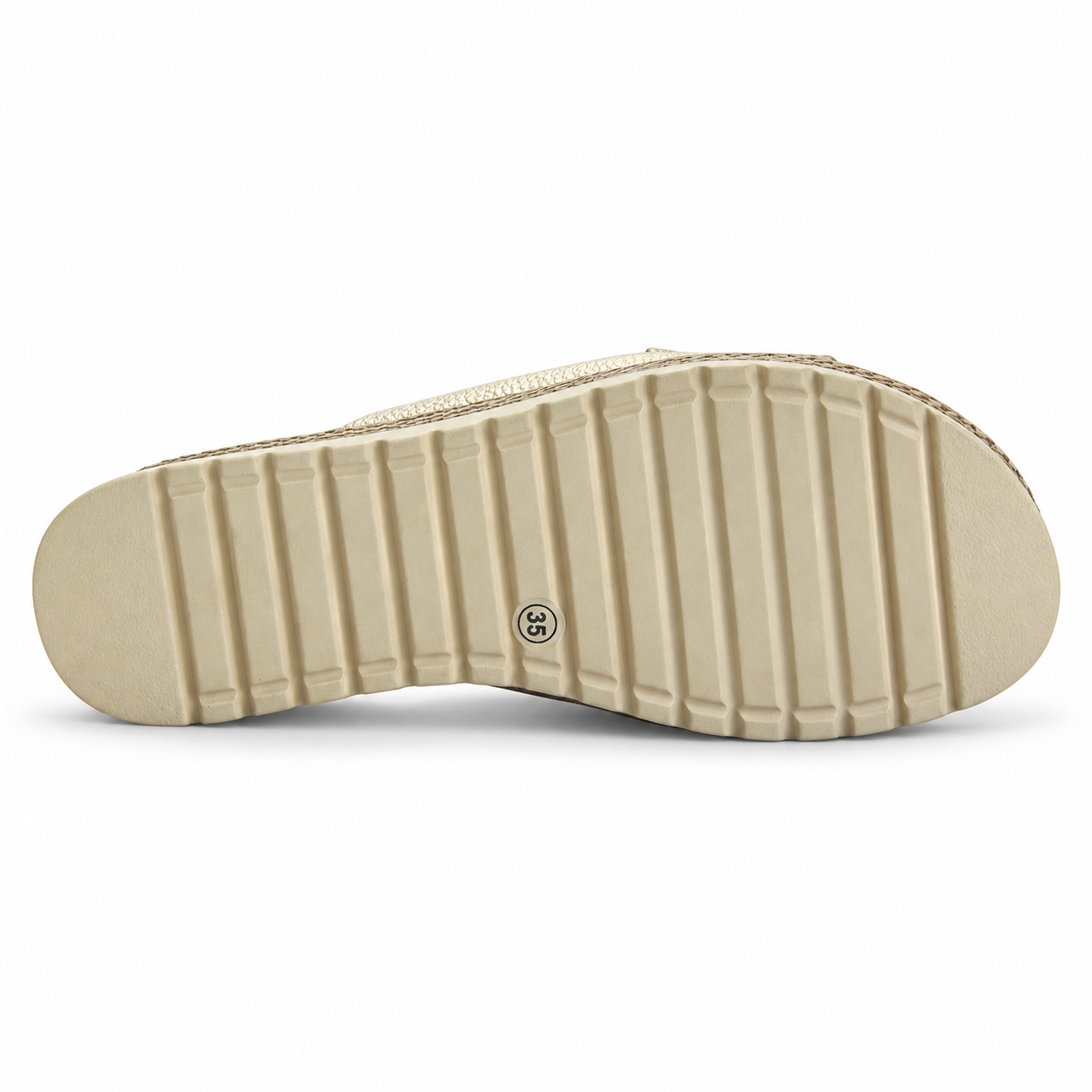 Sandalia Dorado Mujer Casual Chalada Garda-5