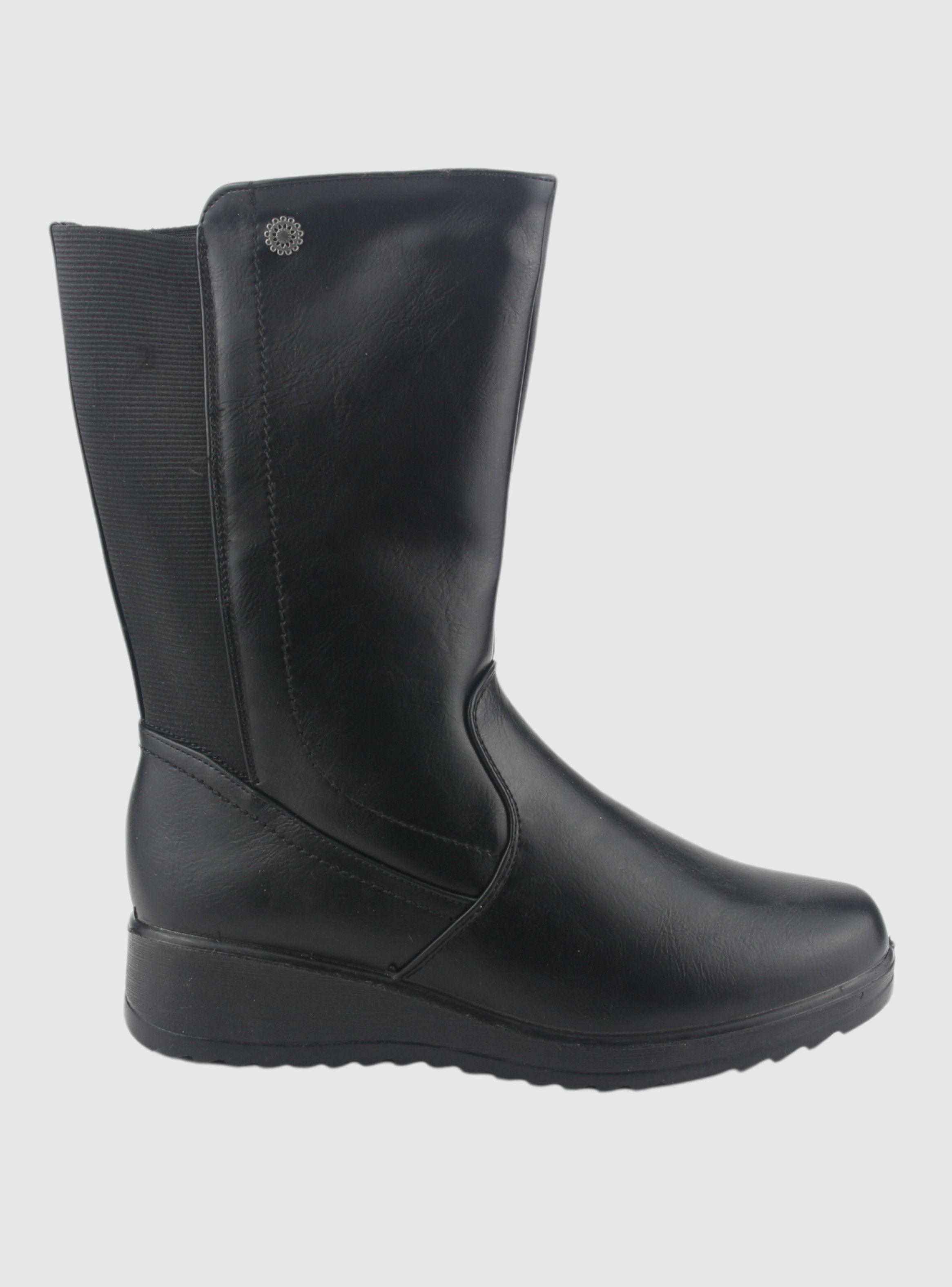 Botin Chalada Mujer Humen-3 Negro Casual-0