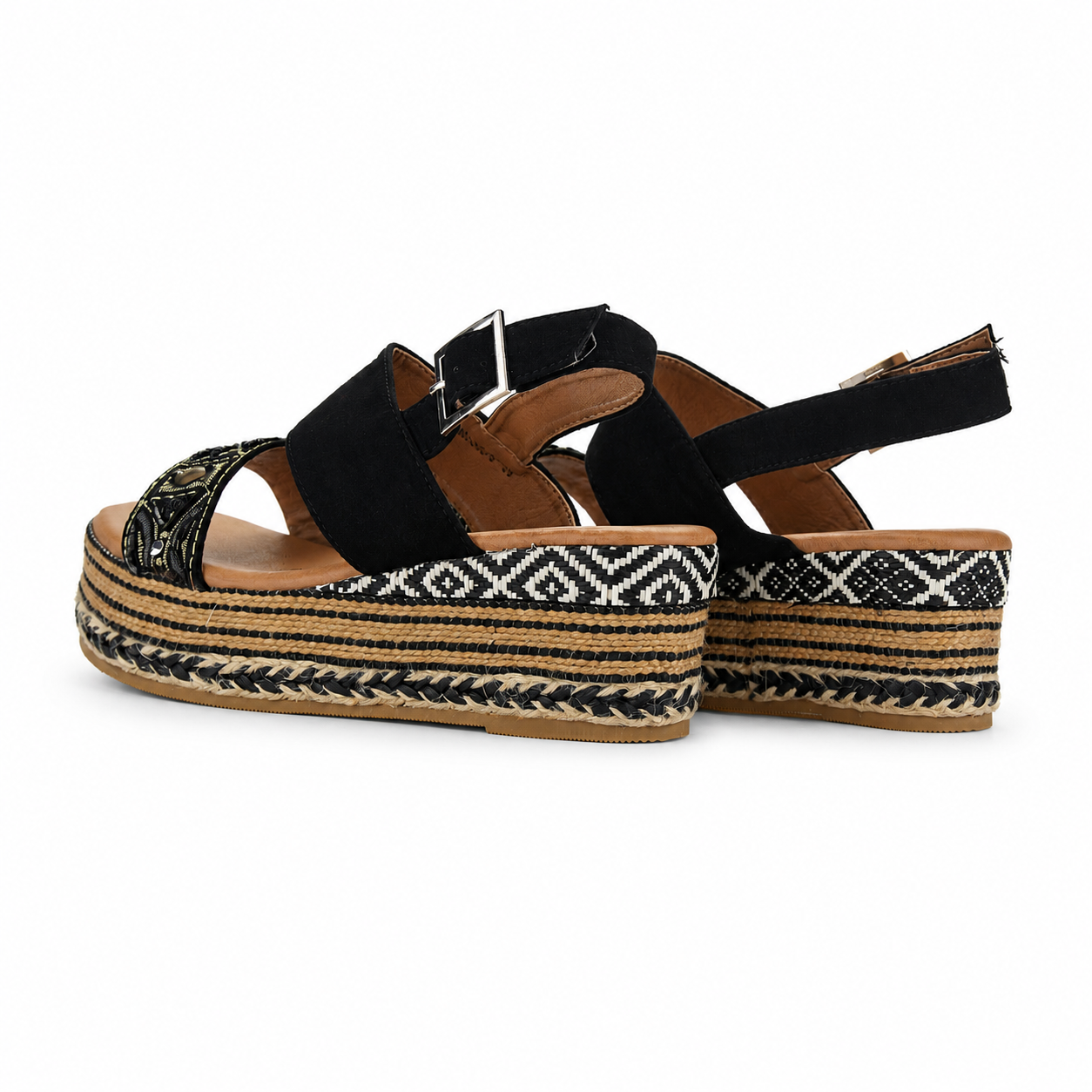 Sandalia Negro Mujer Casual Chalada Masie-5
