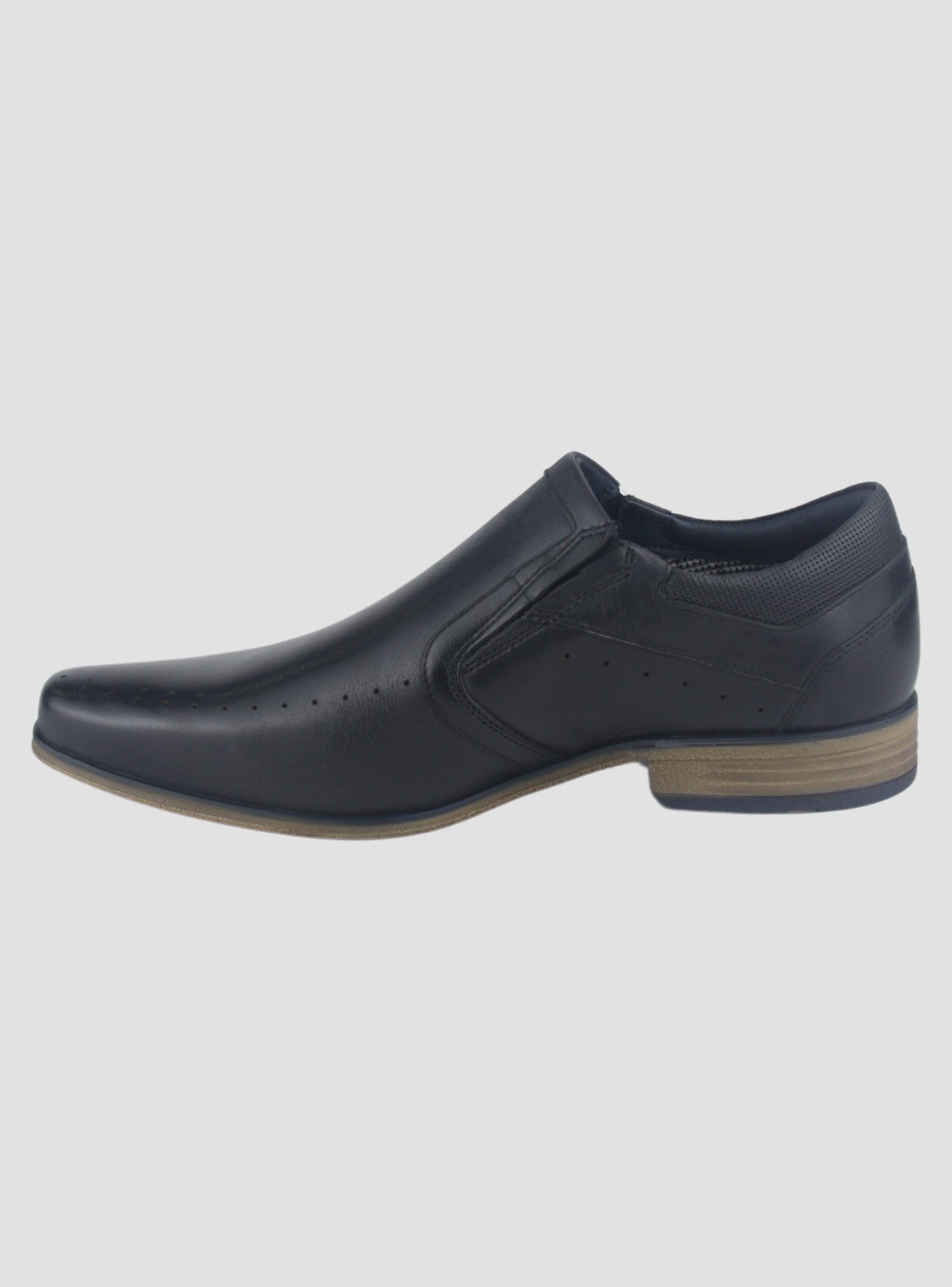 Zapato Ferracini Hombre 6072 Derby Negro Matte Casual-1