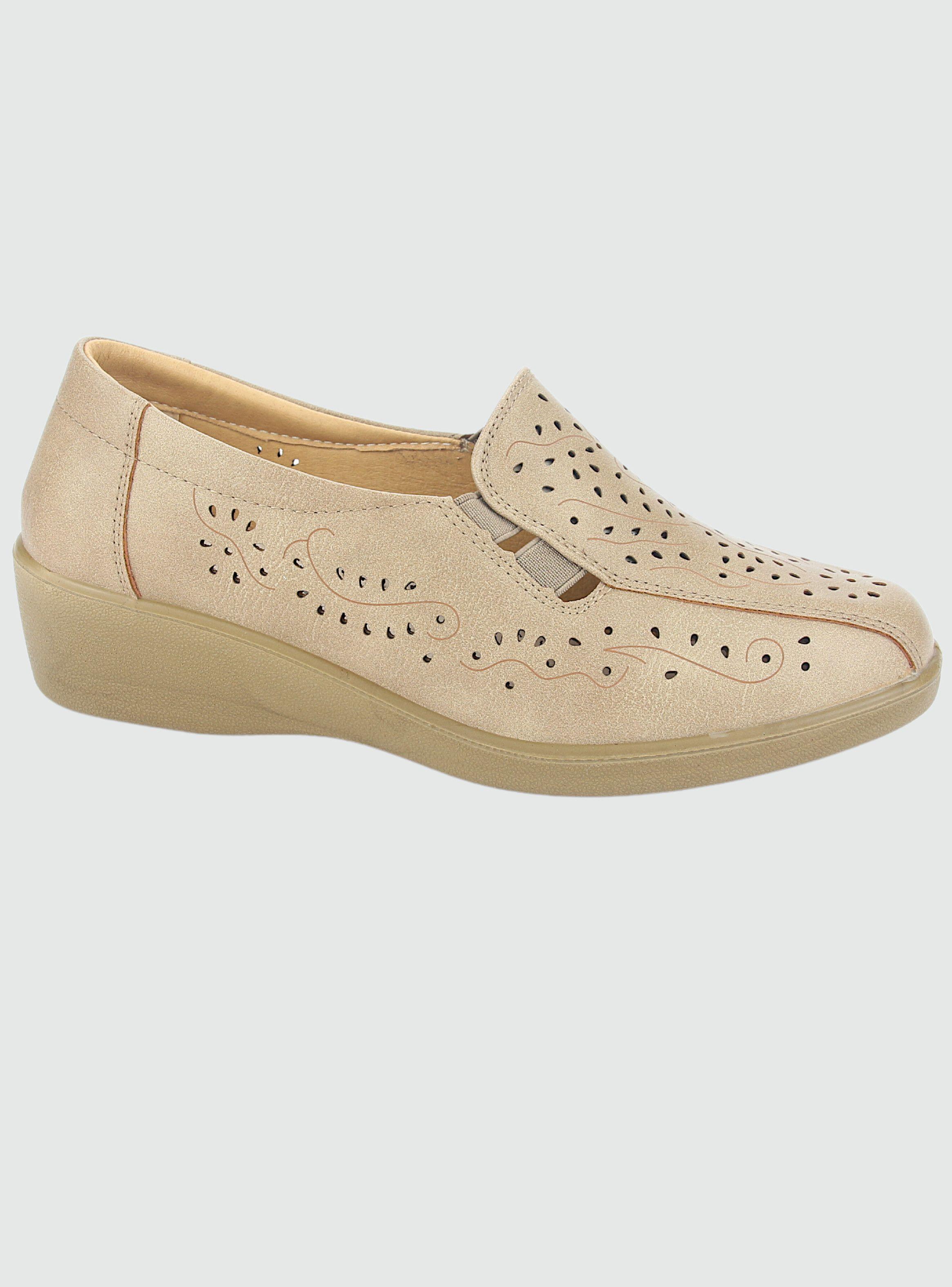 Mocasin Chalada Mujer Dina-1 Beige Casual-0