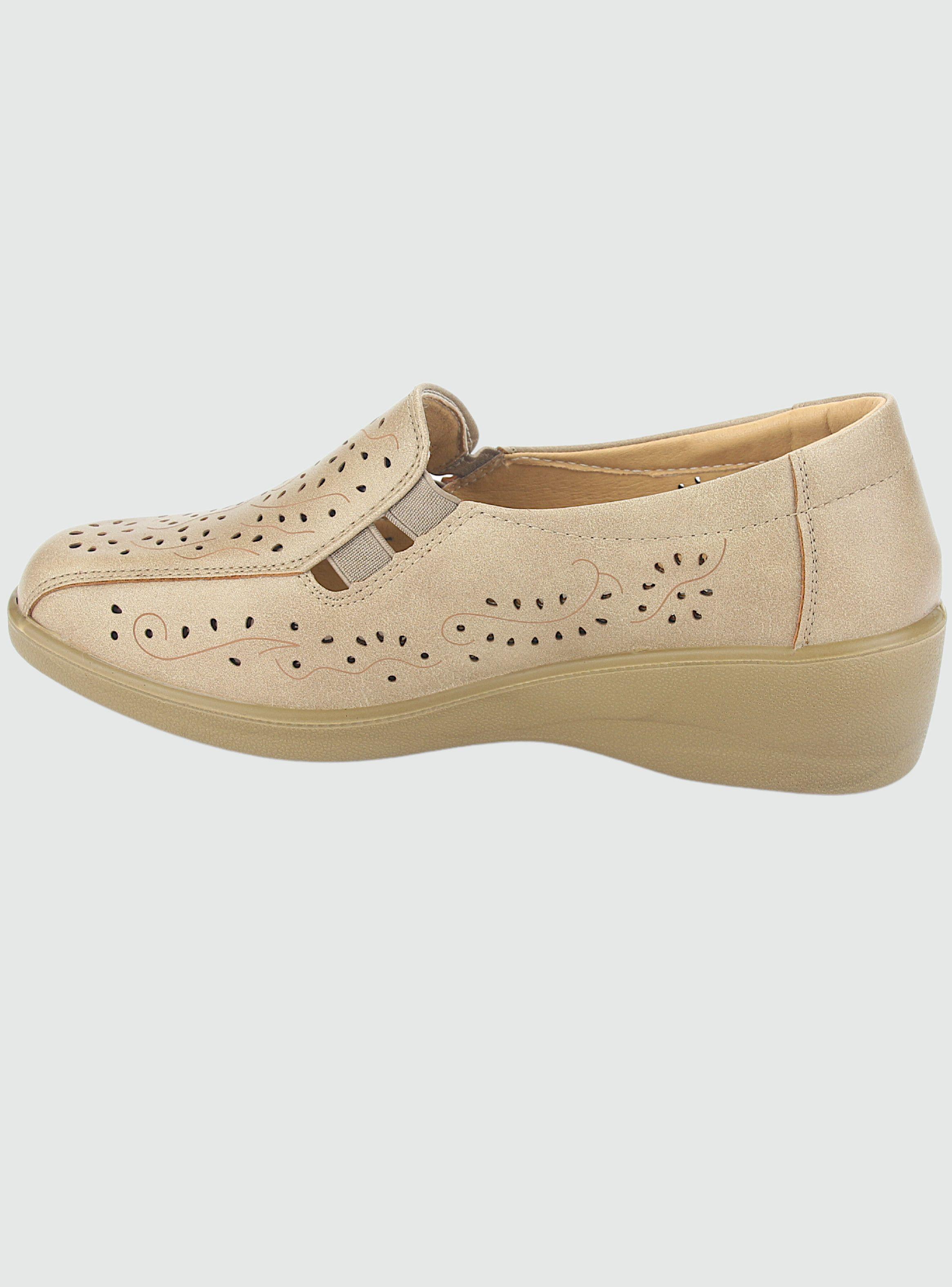 Mocasin Chalada Mujer Dina-1 Beige Casual-1