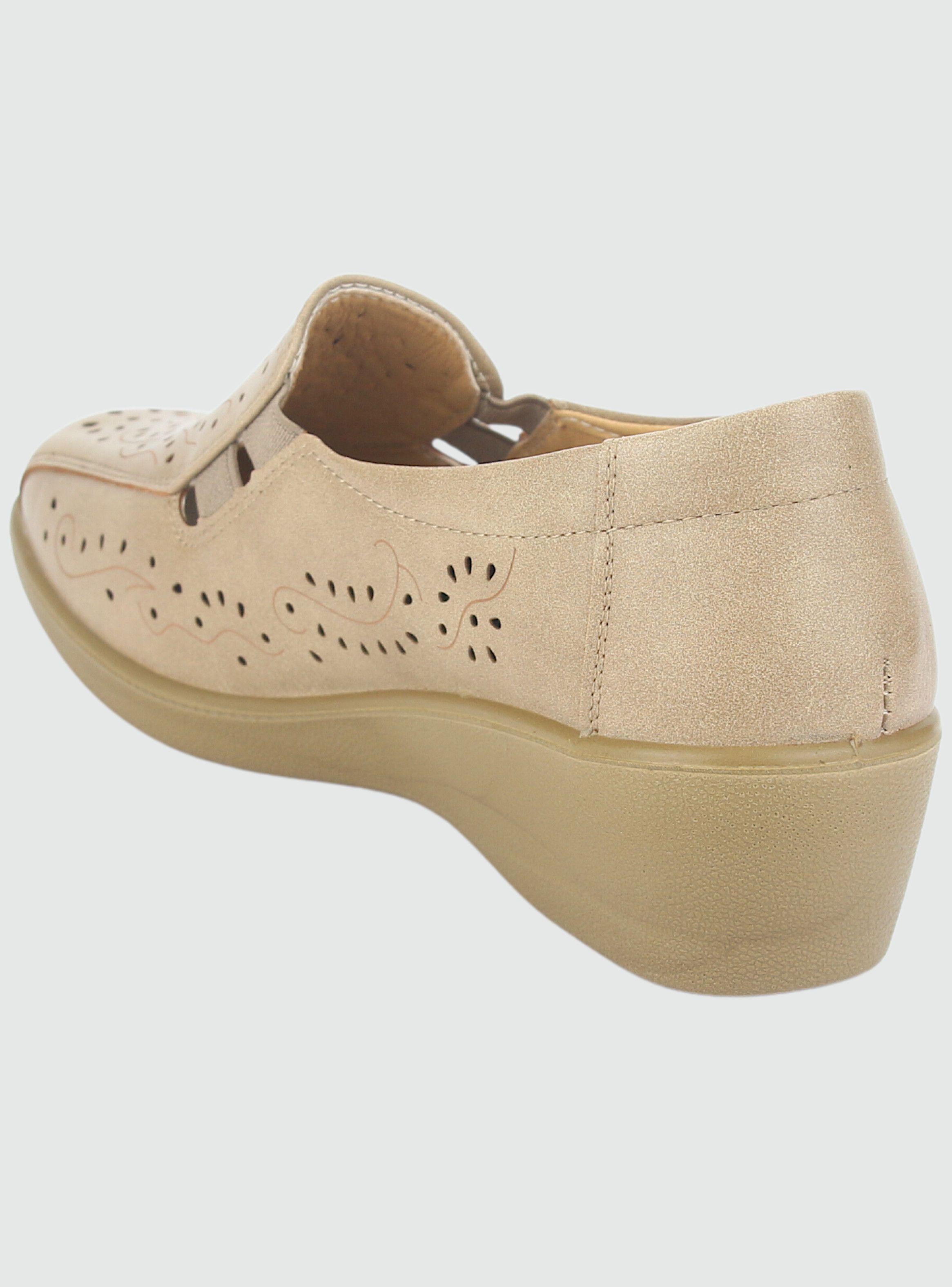 Mocasin Chalada Mujer Dina-1 Beige Casual-3