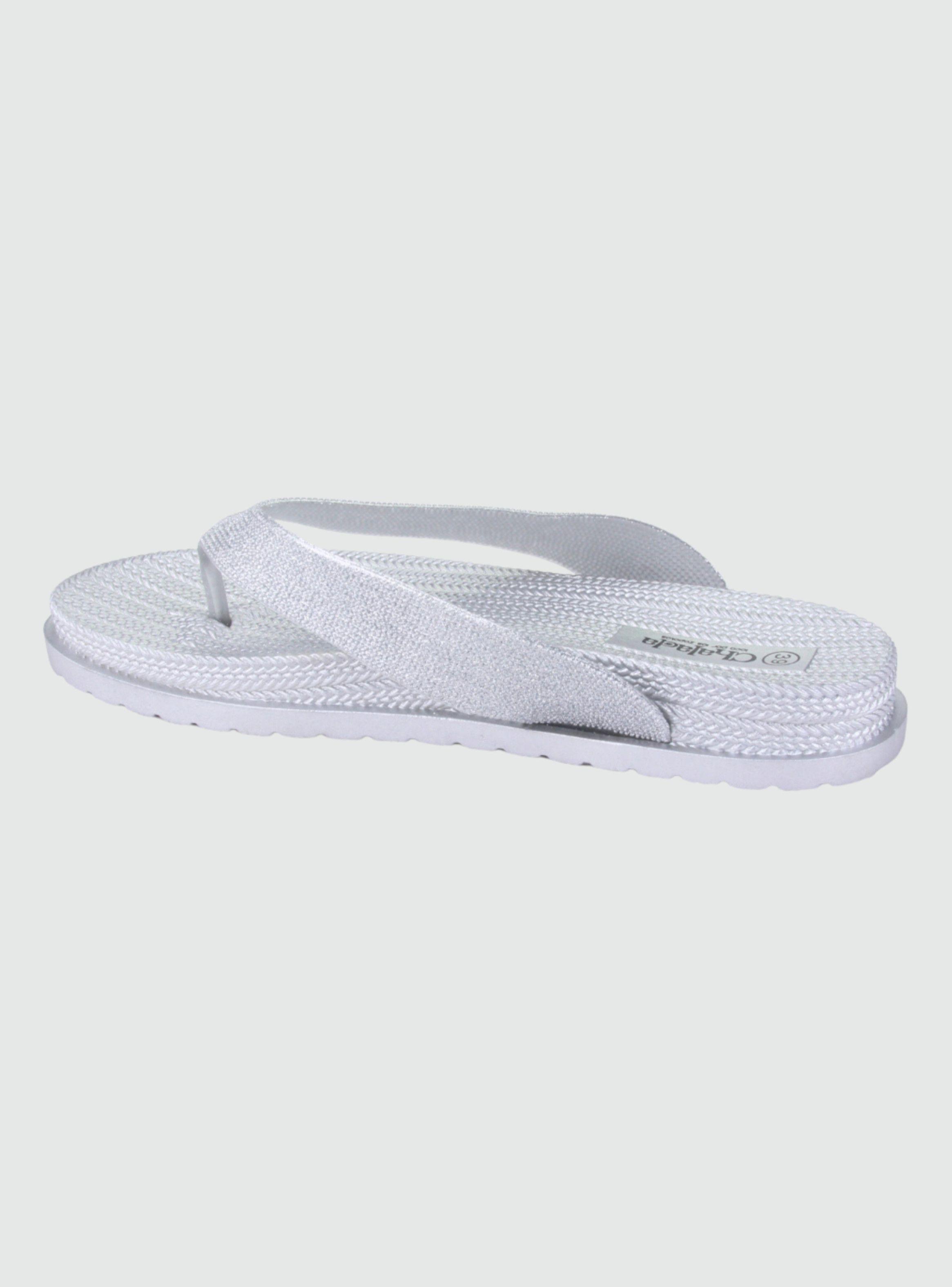 Sandalia Chalada Mujer Bora-5 Plateado Casual-1