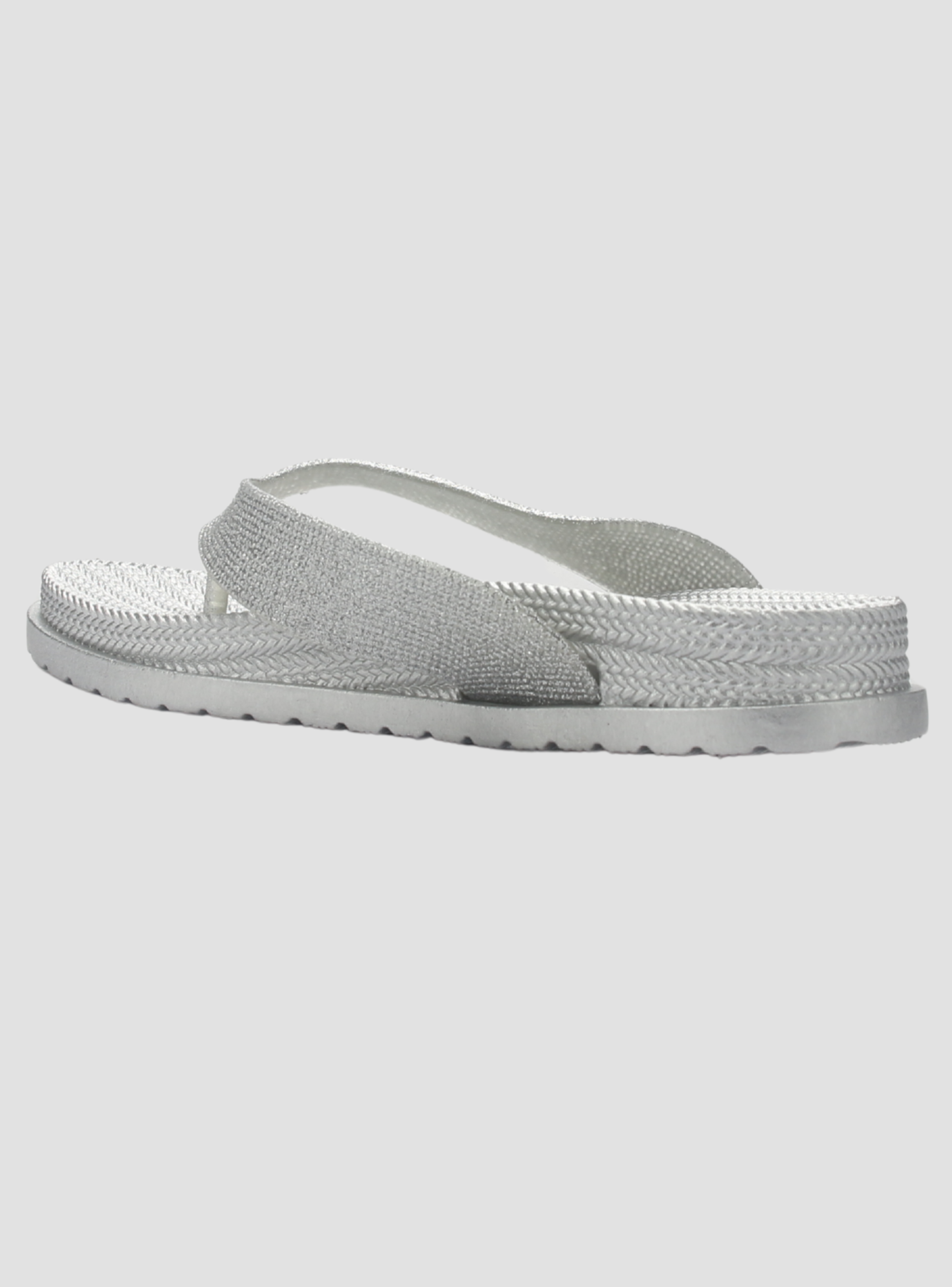 Sandalia Chalada Mujer Bora-5 Plateado Casual-3