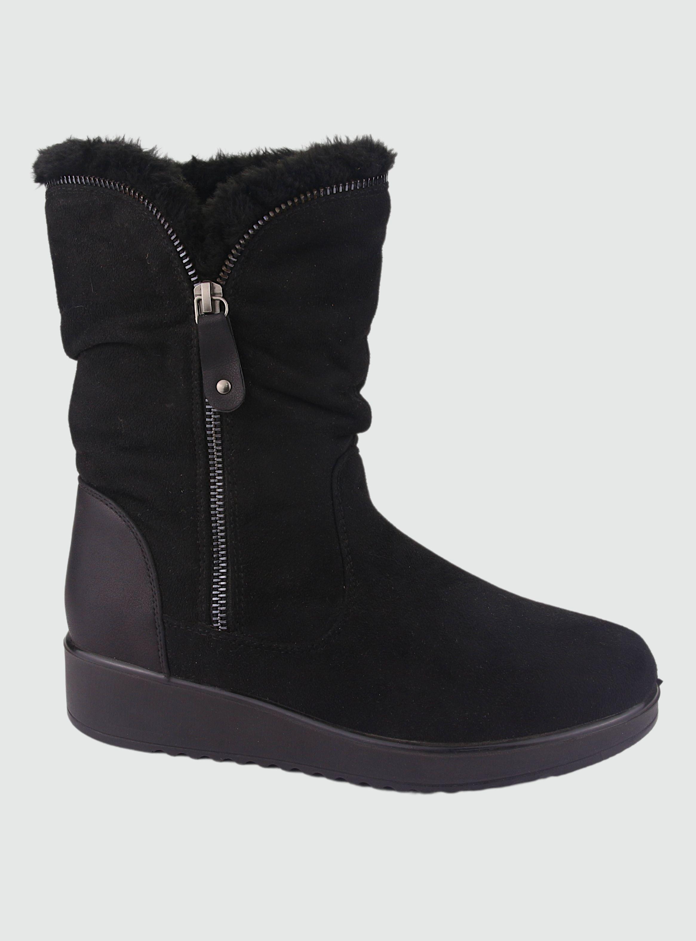 Botin Chalada Mujer Humen-1 Negro Casual-0