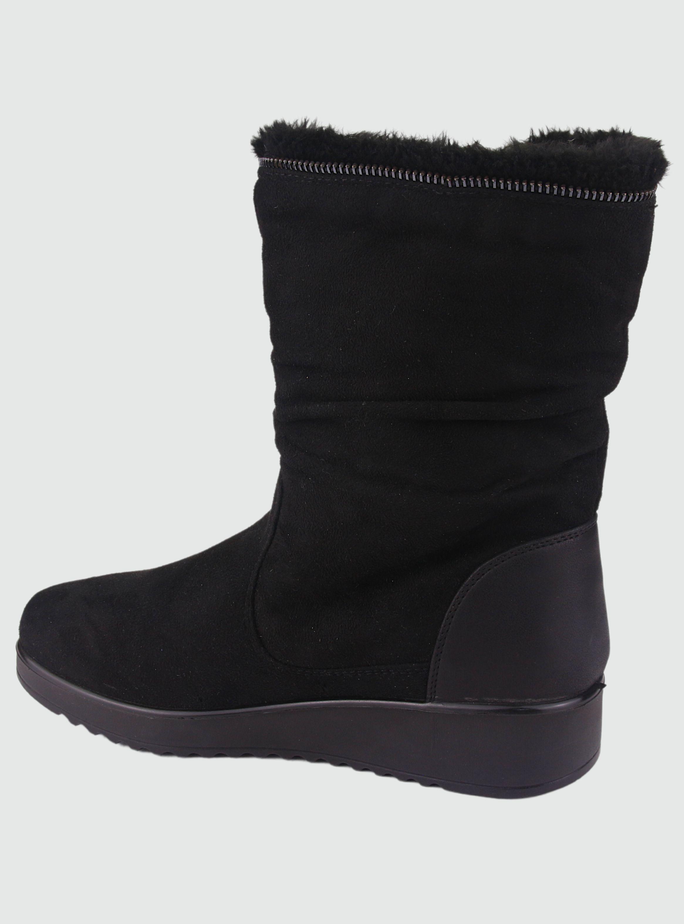 Botin Chalada Mujer Humen-1 Negro Casual-1