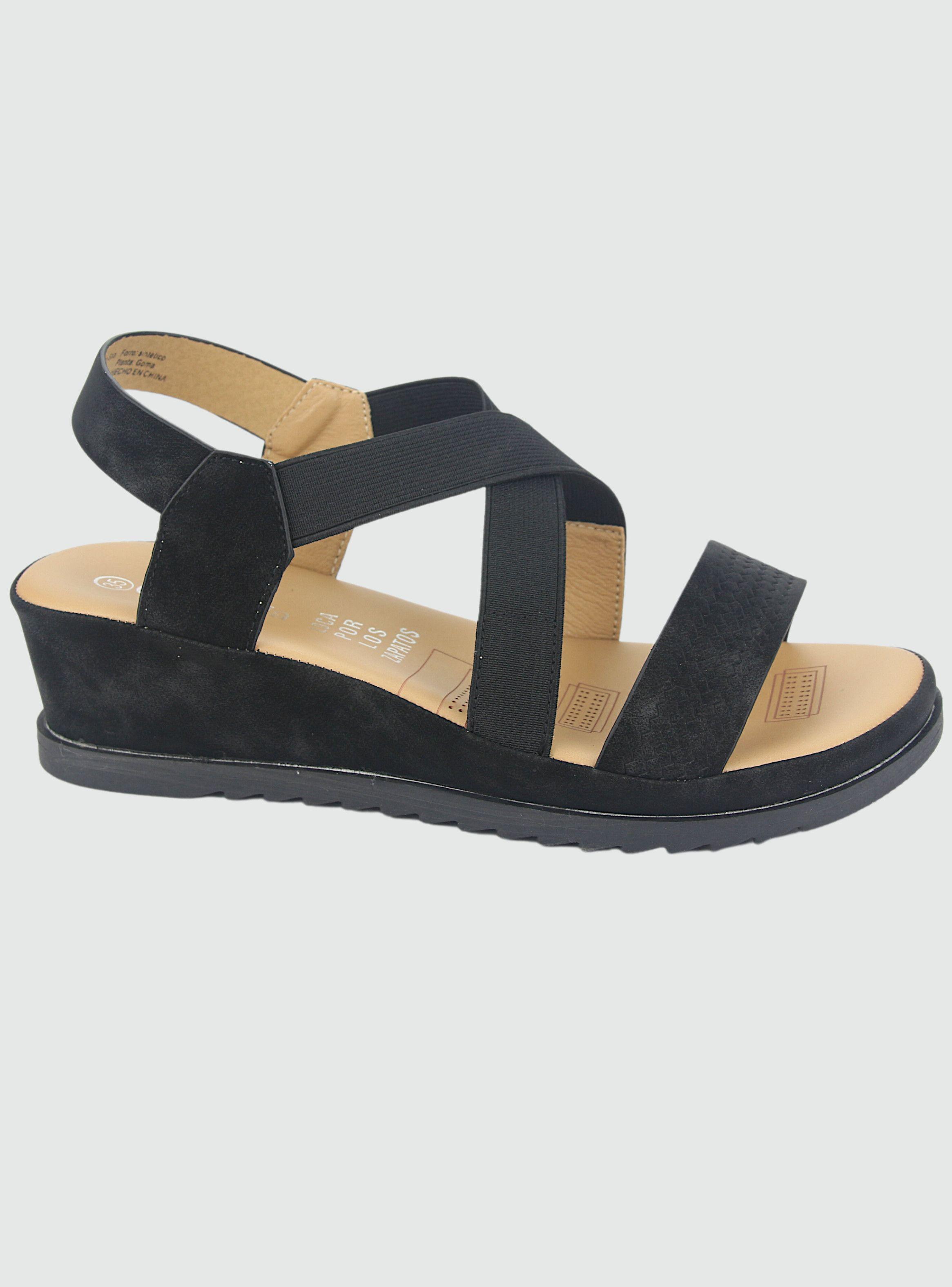 Sandalia Chalada Mujer Piura-16 Negro Casual-0