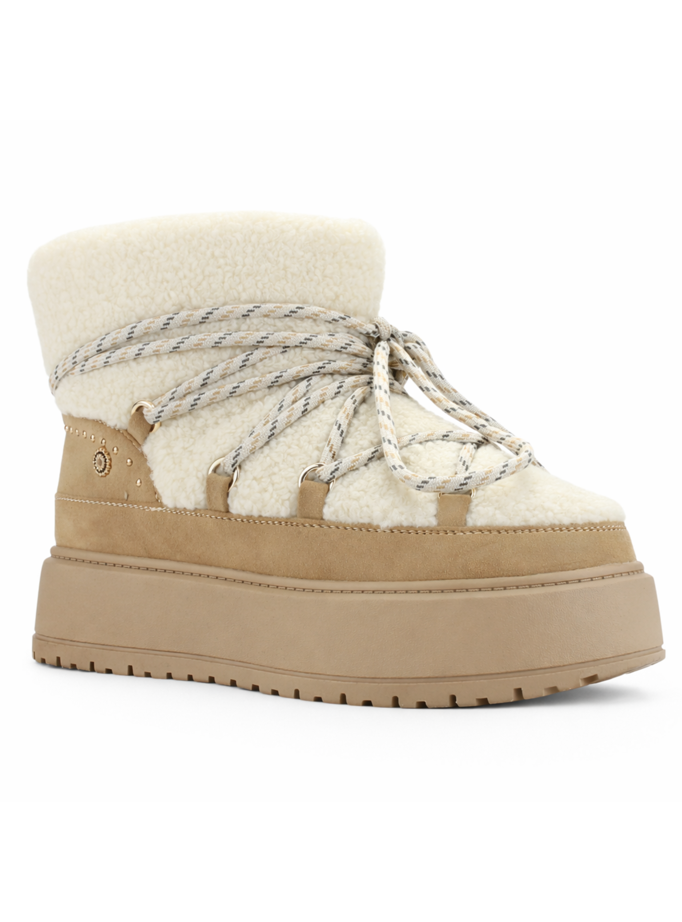 Botin Beige Mujer Casual Chalada Ailen-2
