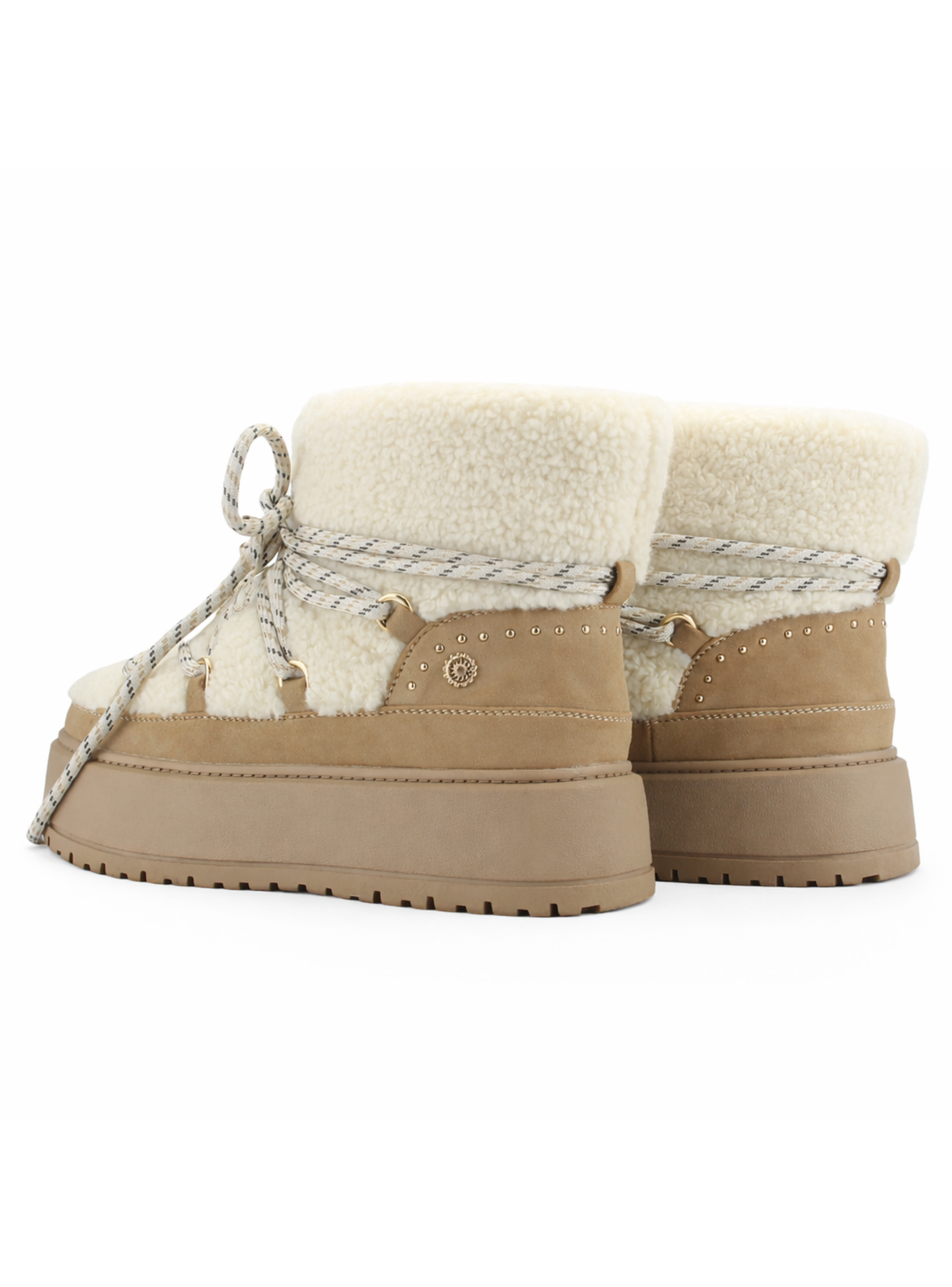 Botin Beige Mujer Casual Chalada Ailen-5