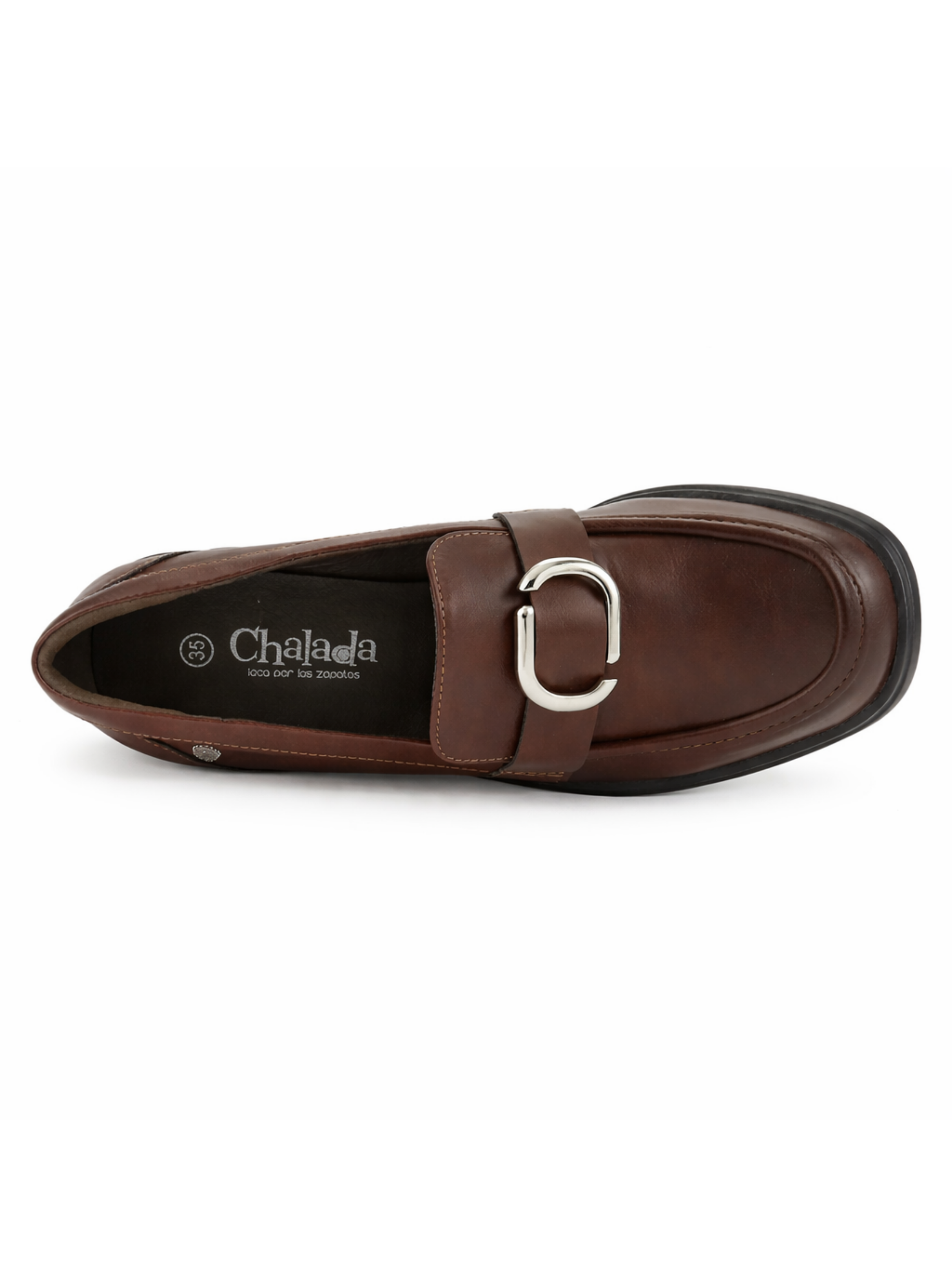 Mocasin Café Mujer Casual Chalada Bari-4