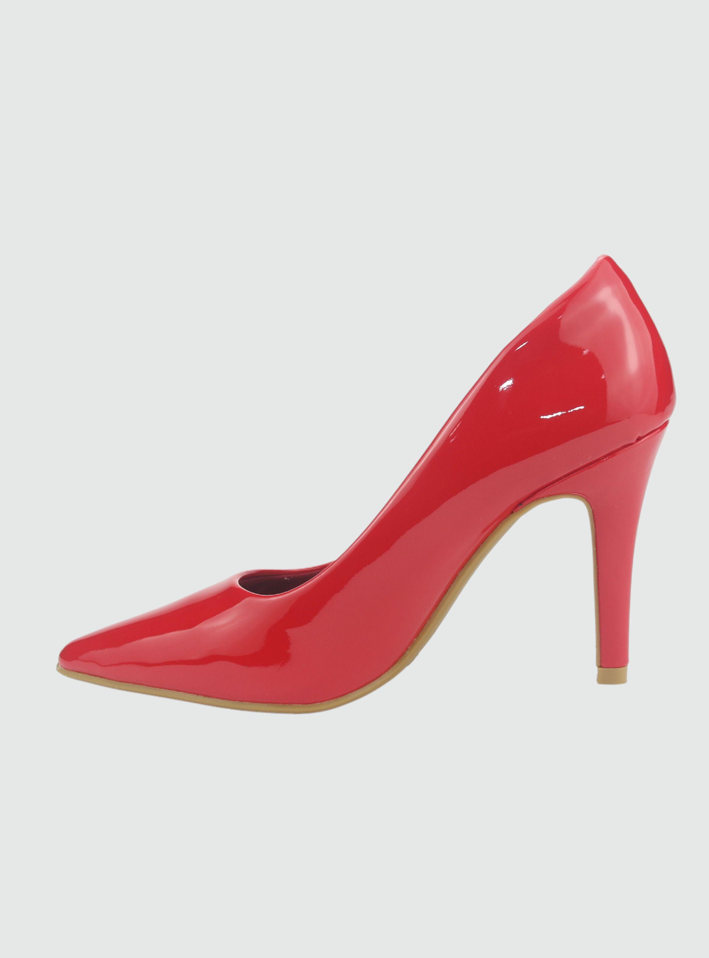 Zapato Chalada Mujer Clora-4 Rojo Casual-1