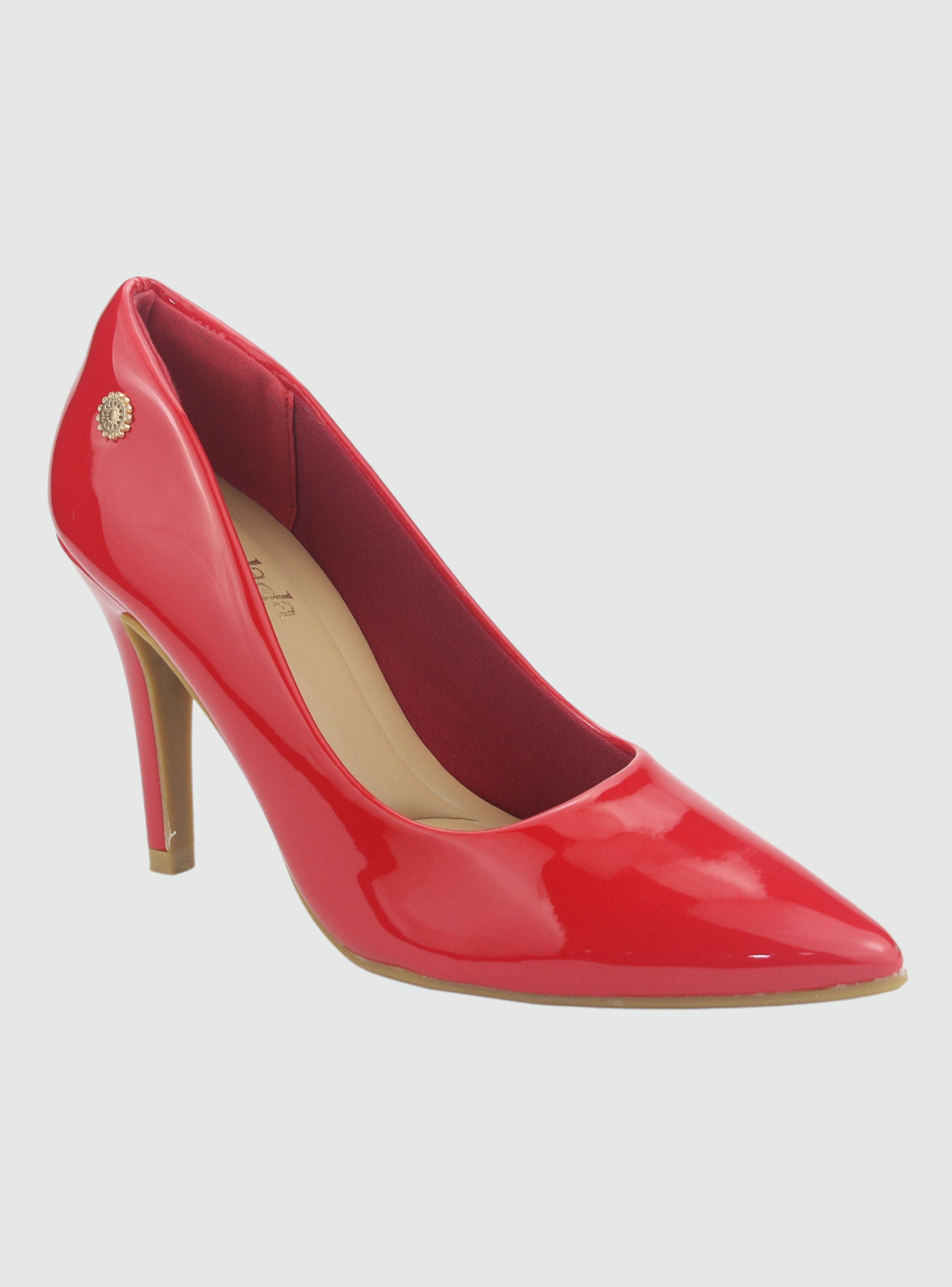 Zapato Chalada Mujer Clora-4 Rojo Casual-2