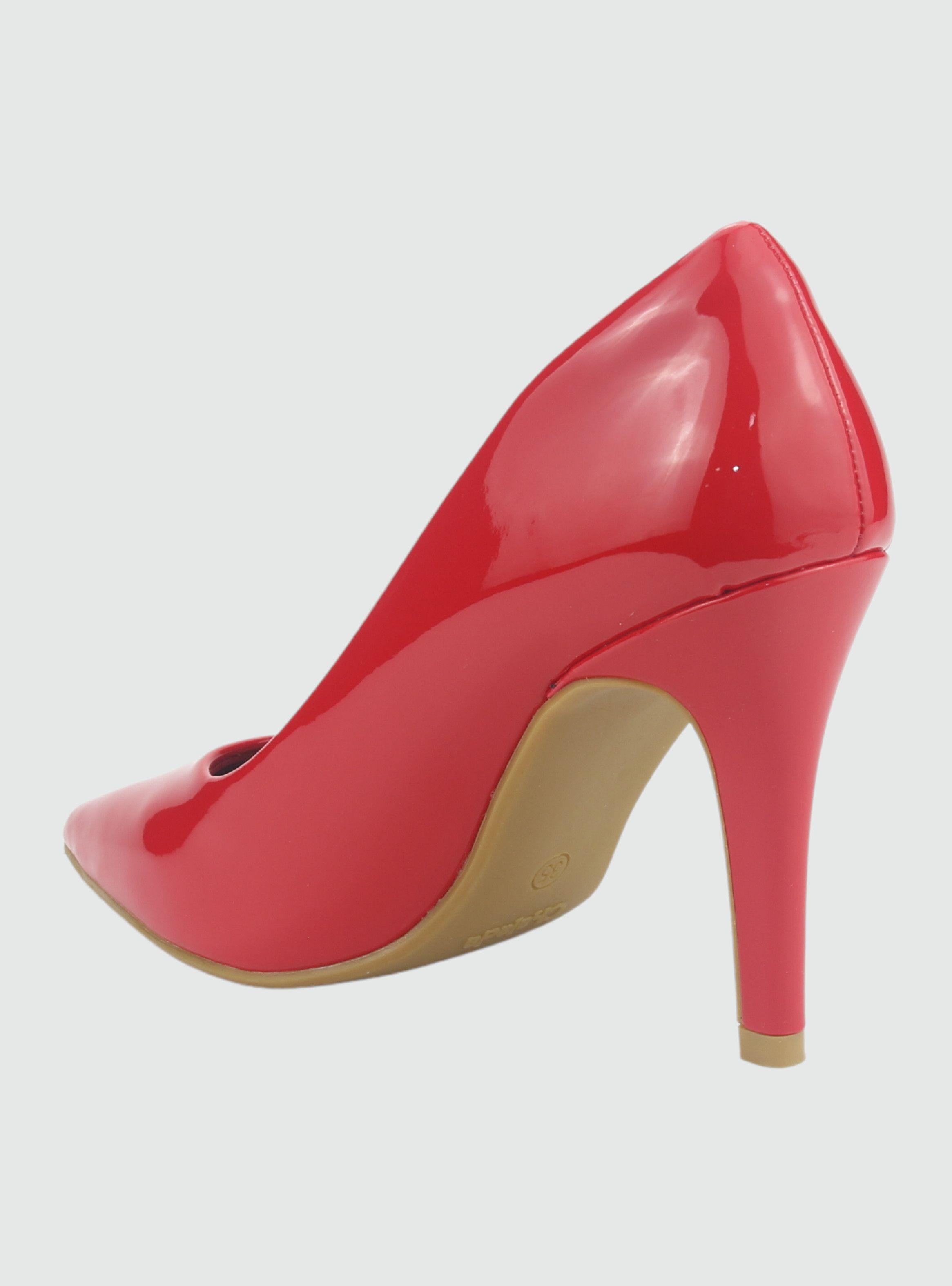 Zapato Chalada Mujer Clora-4 Rojo Casual-3