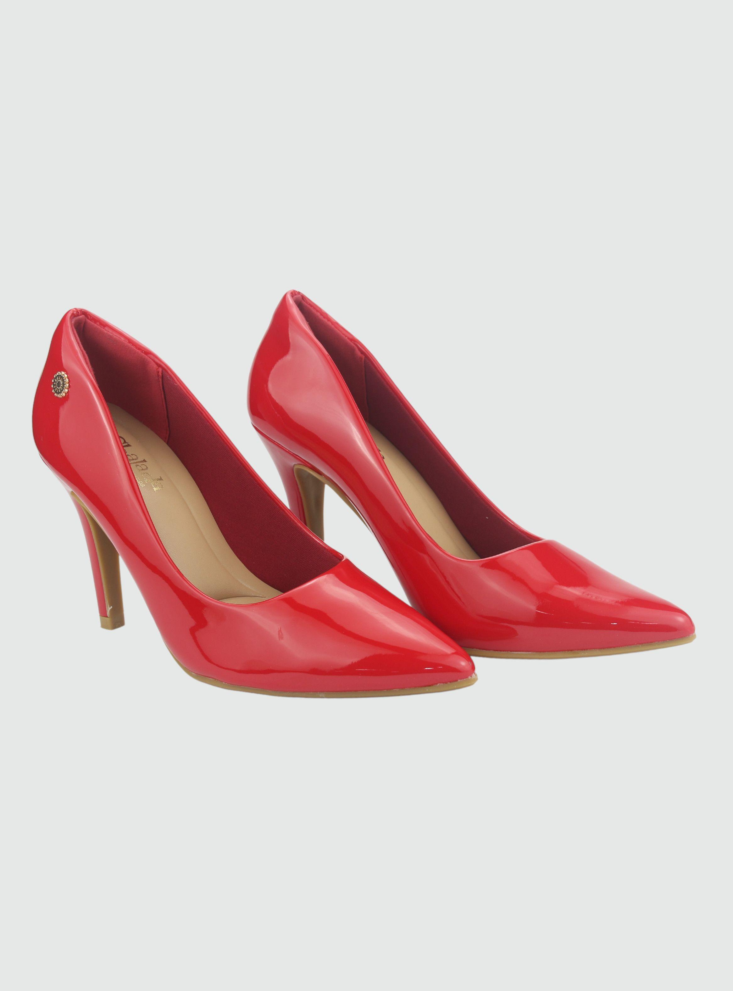 Zapato Chalada Mujer Clora-4 Rojo Casual-4