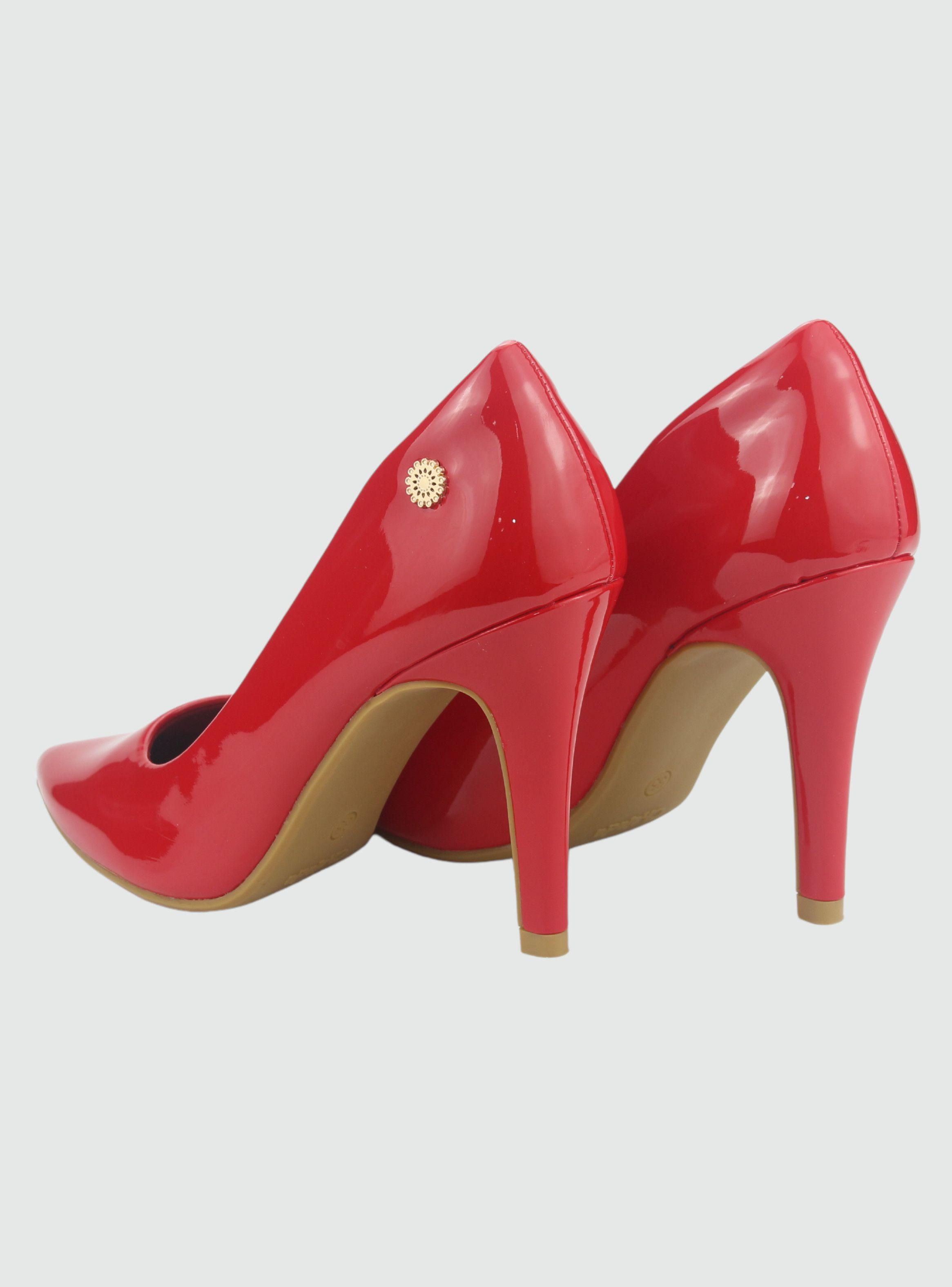 Zapato Chalada Mujer Clora-4 Rojo Casual-5