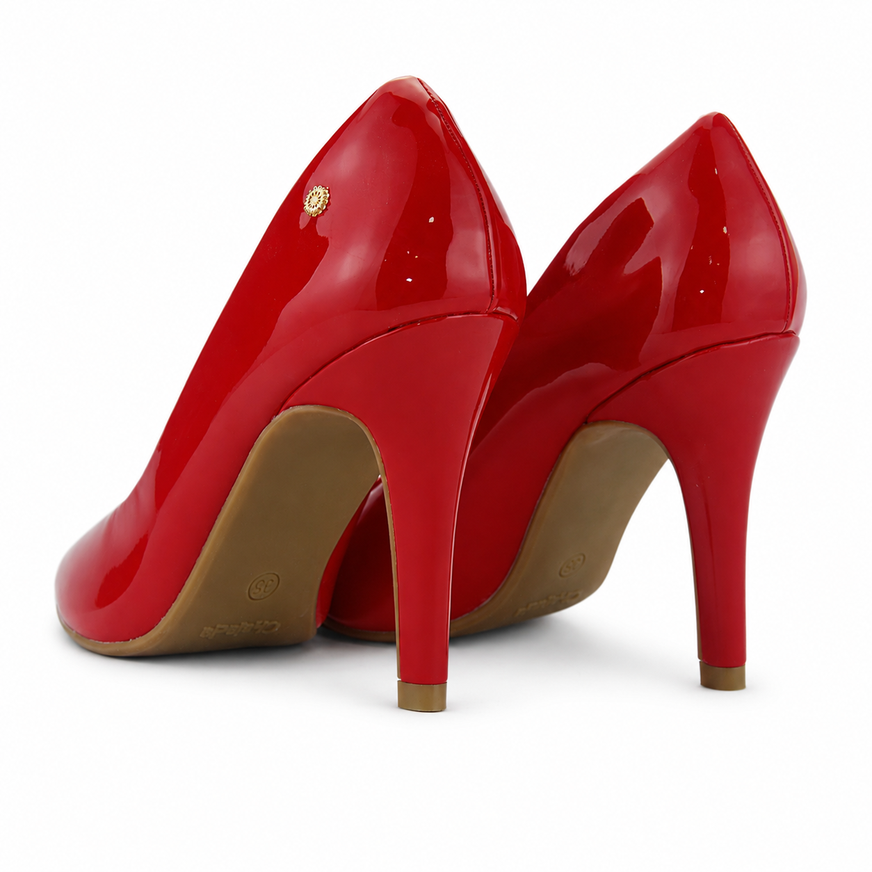 Zapato Rojo Mujer Casual Chalada Clora-5