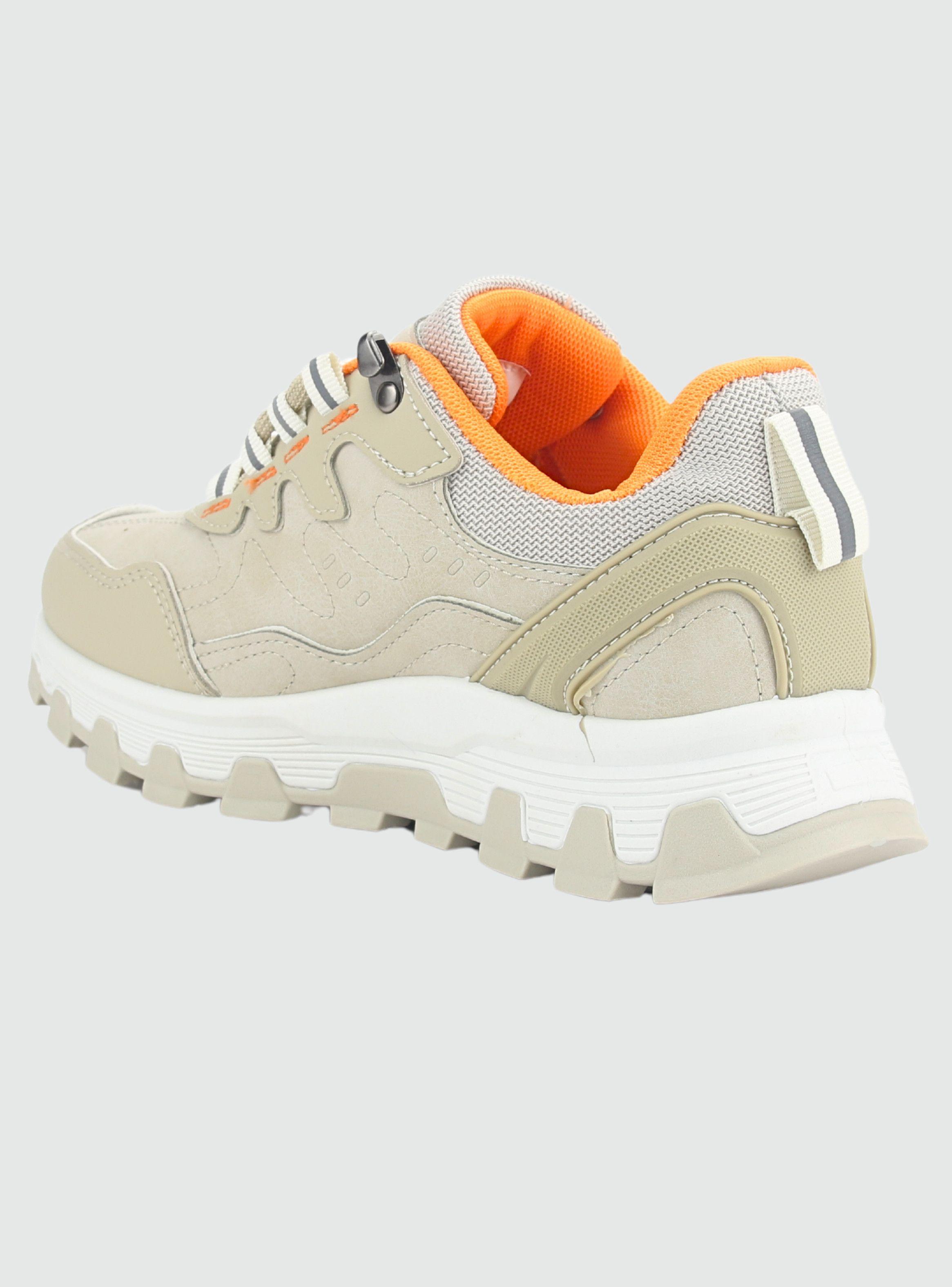 Zapatilla Chalada Mujer Vara-3 Beige Urbano-3