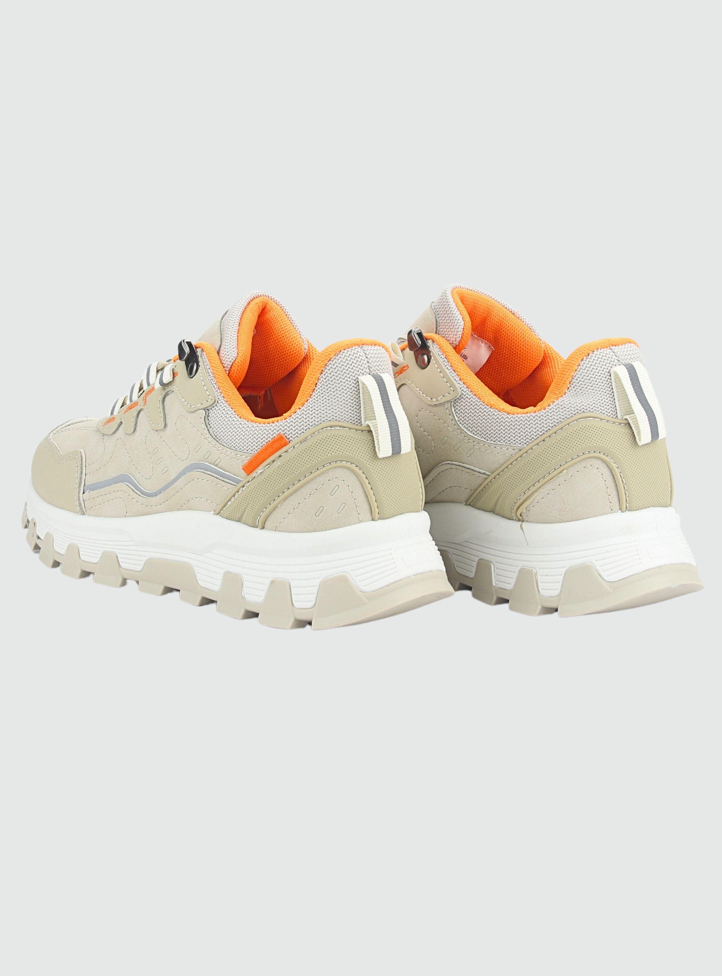 Zapatilla Chalada Mujer Vara-3 Beige Urbano-5