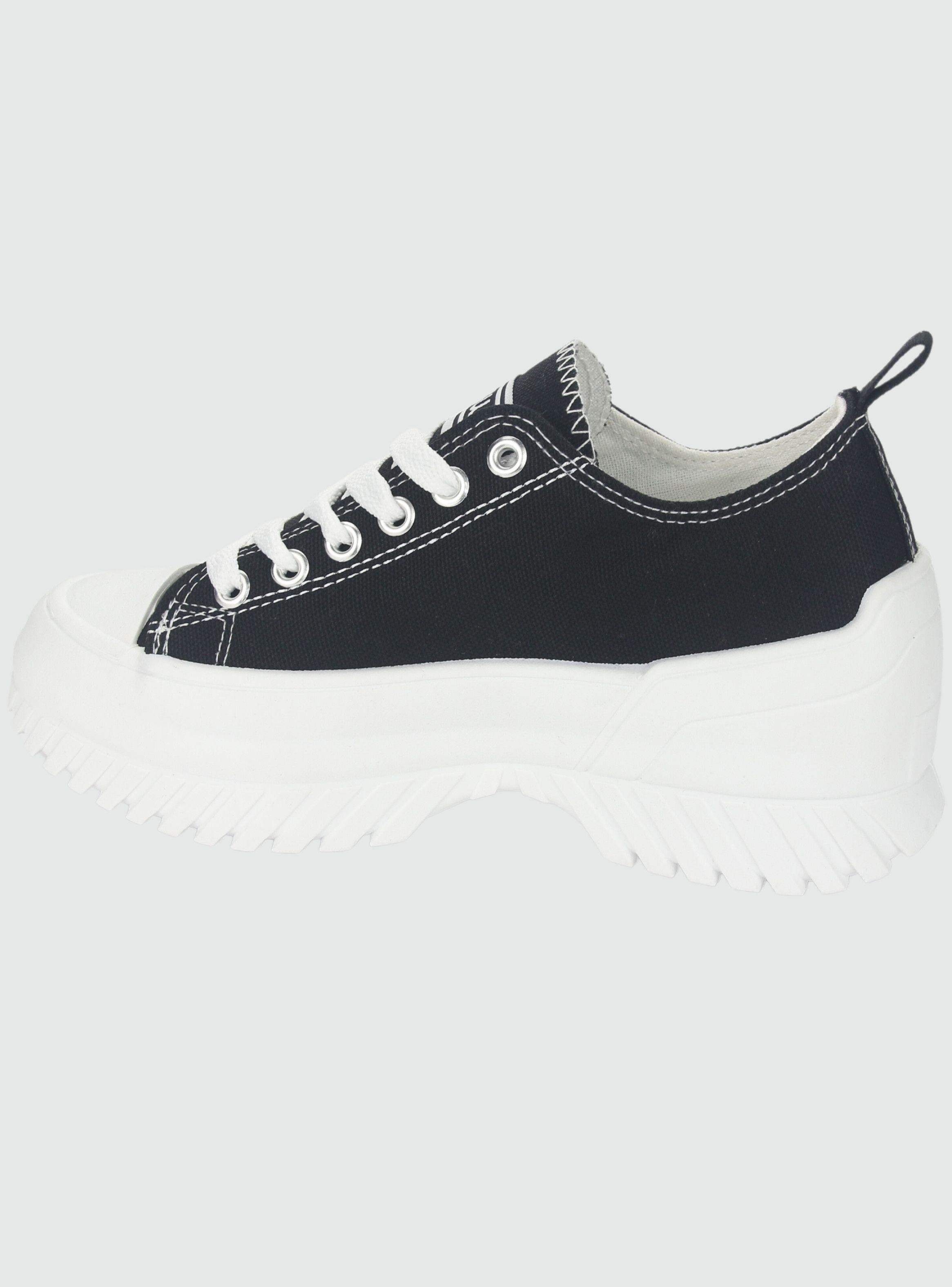 Zapatilla Funway Mujer Bistro-2 Negro Urbano-1