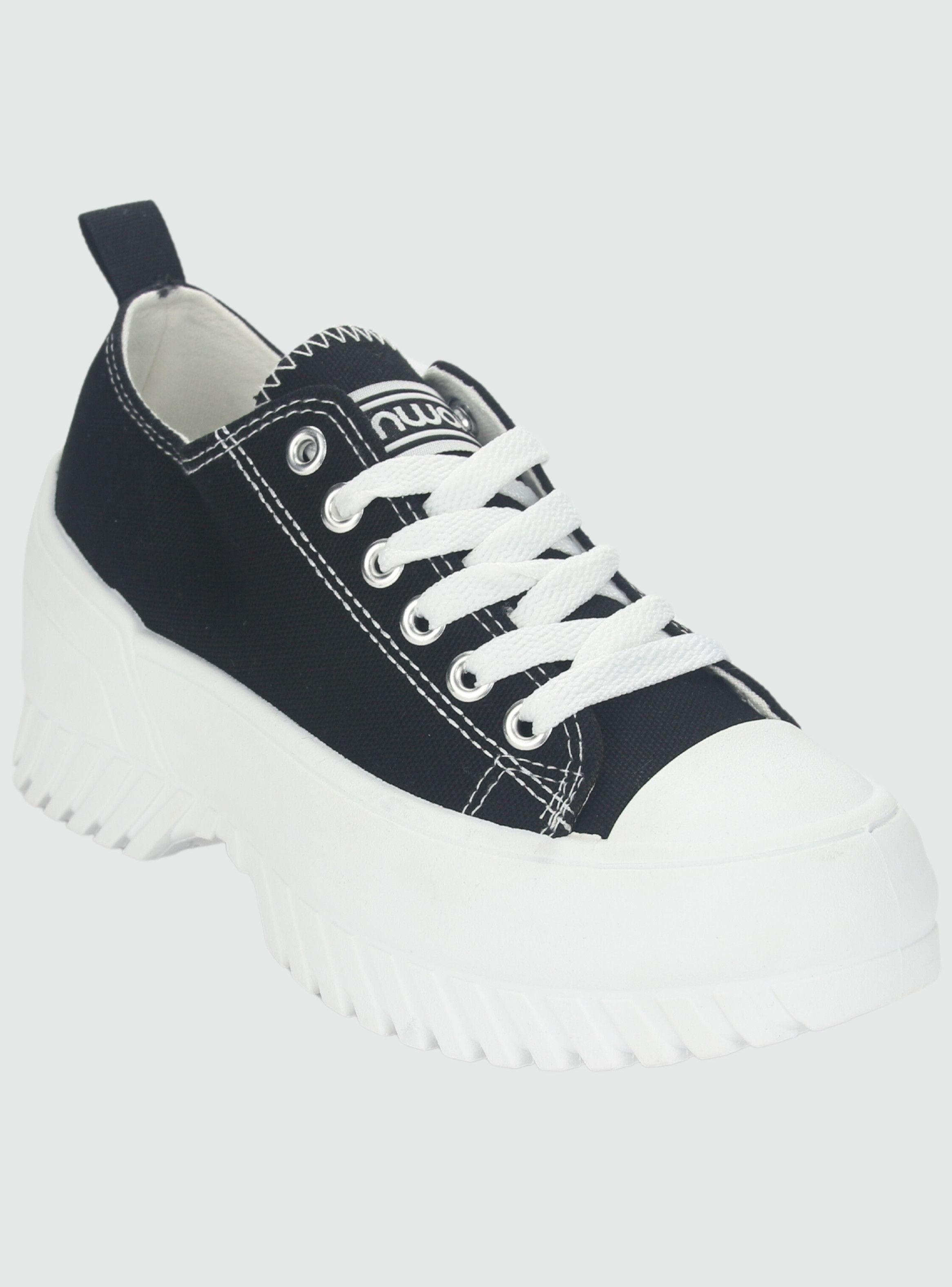 Zapatilla Funway Mujer Bistro-2 Negro Urbano-2