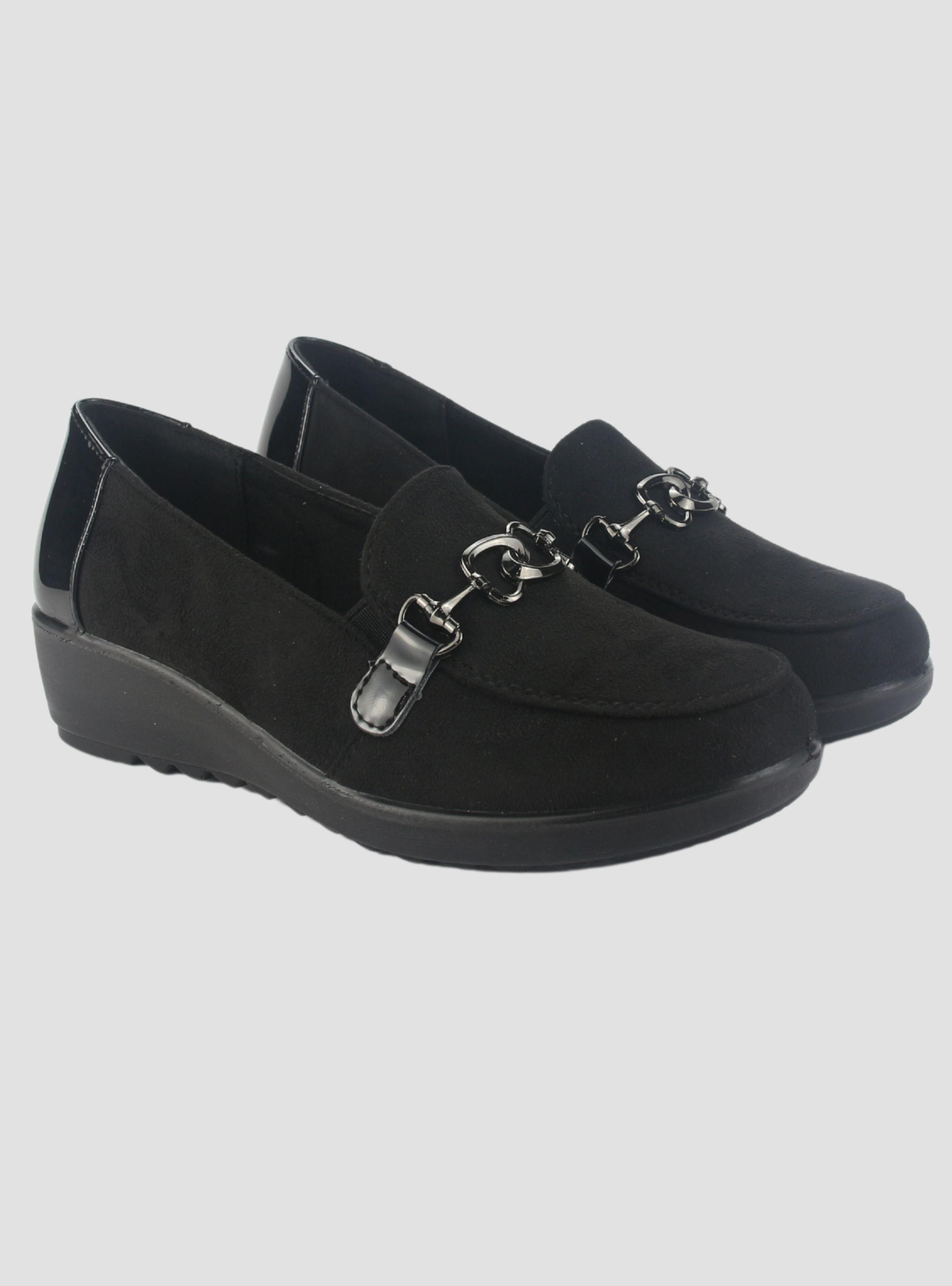 Zapato Chalada Mujer Deza-3 Negro Casual-4