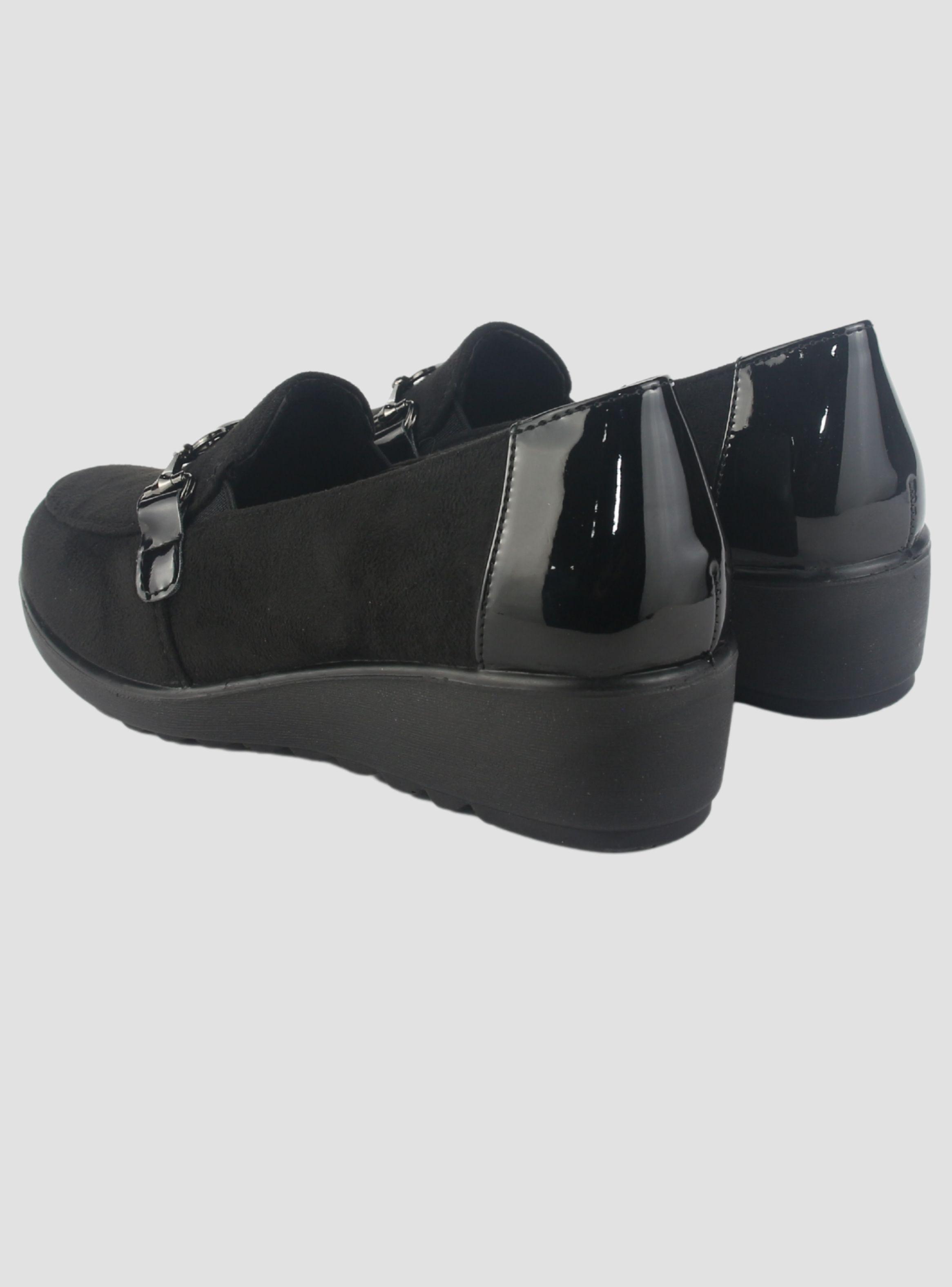 Zapato Chalada Mujer Deza-3 Negro Casual-5