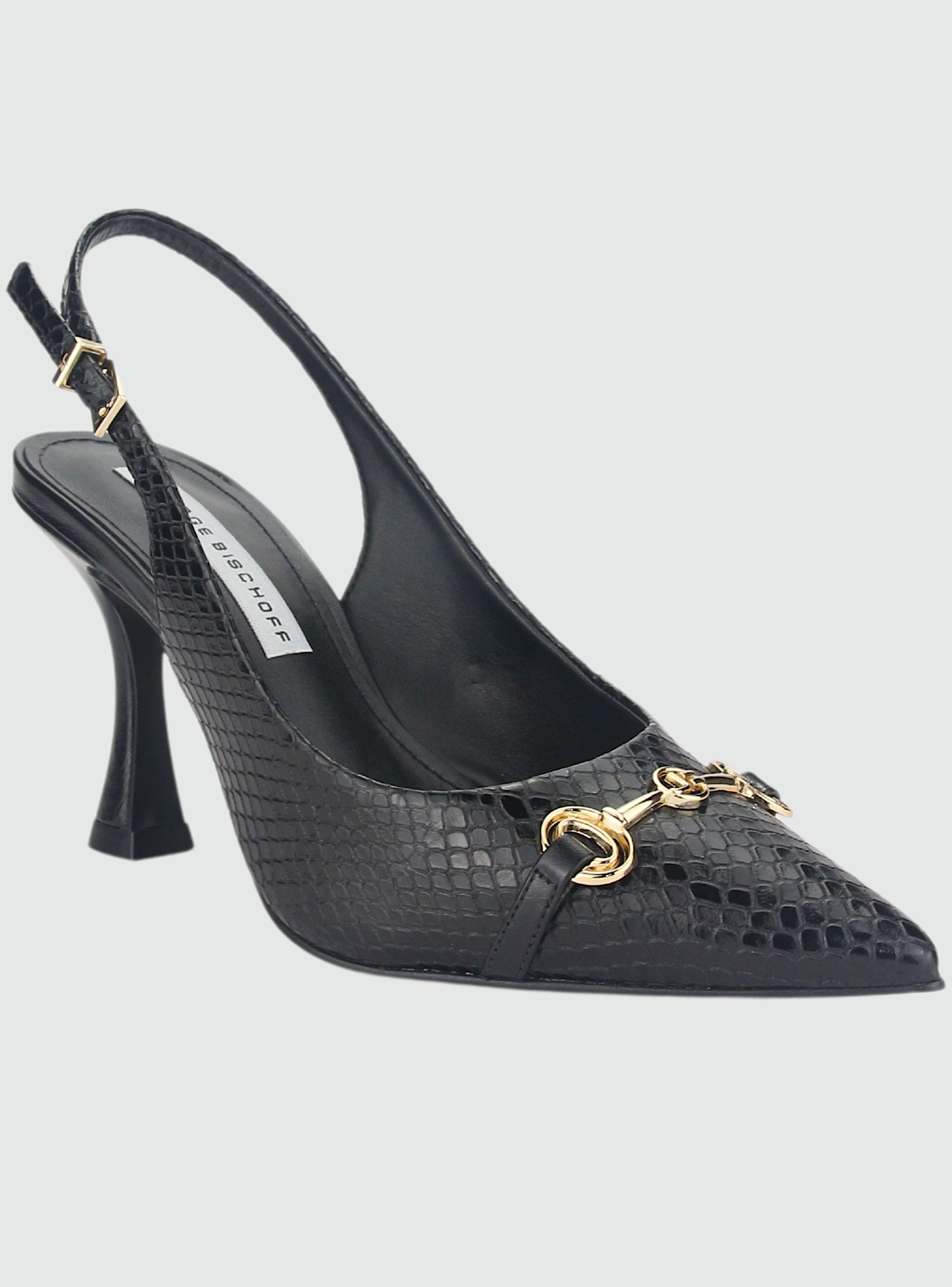 Zapato Jorge Bischoff Mujer J16194012 Negro Casual-2
