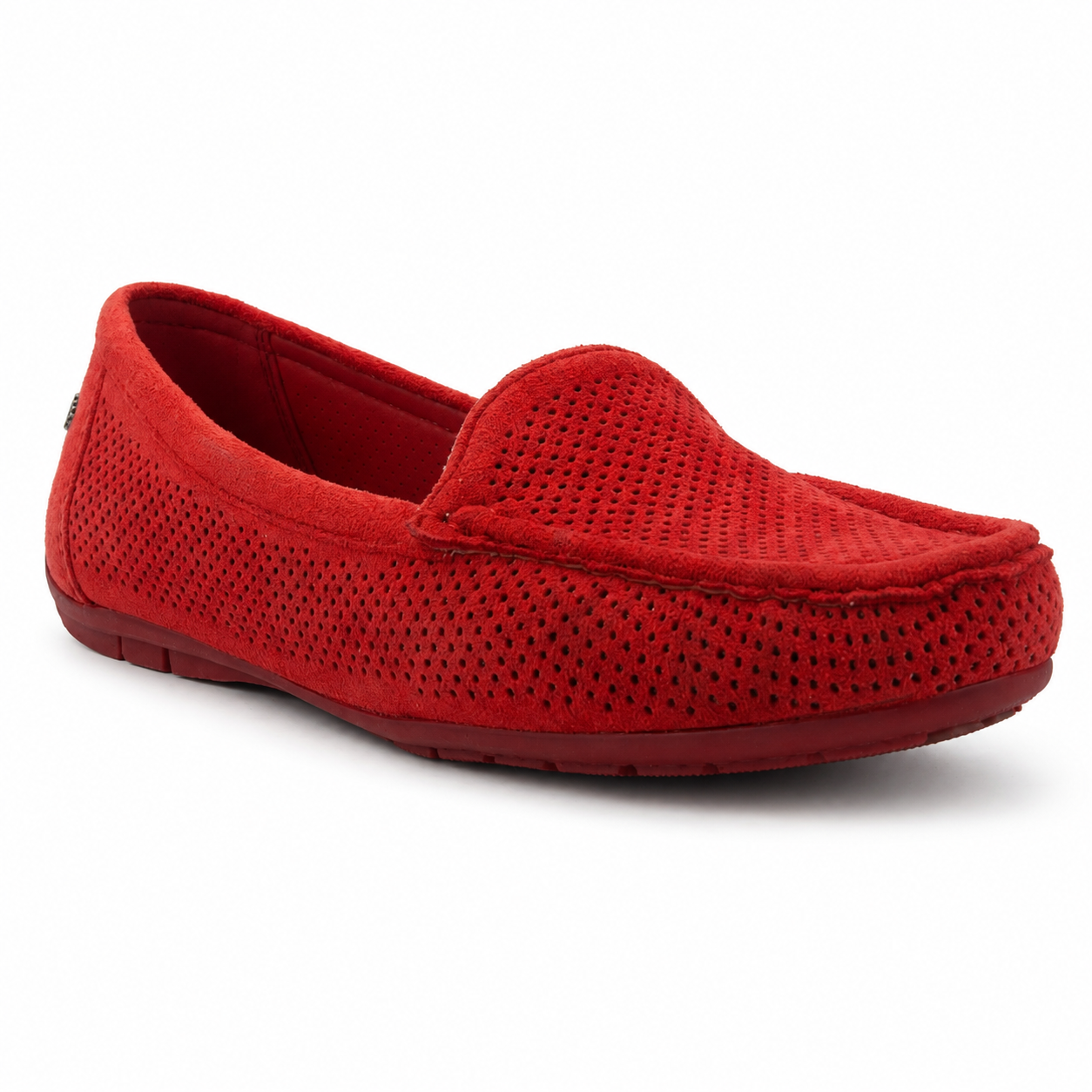 Mocasin Rojo Mujer Casual Chalada Nautico-2