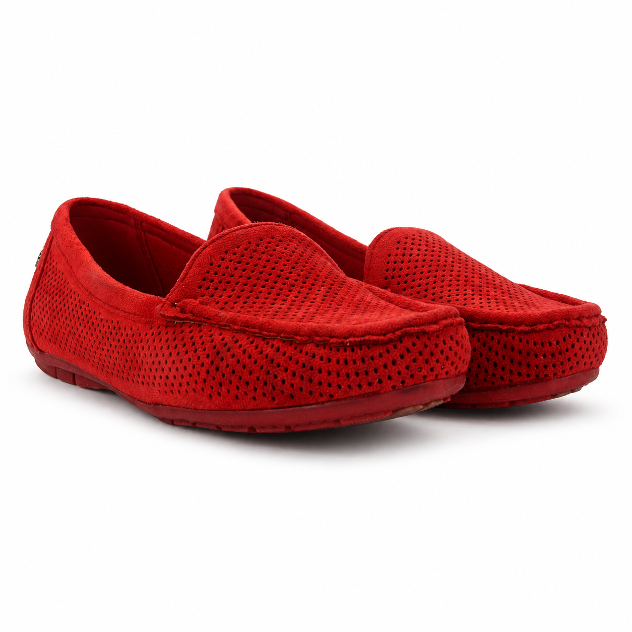 Mocasin Rojo Mujer Casual Chalada Nautico-4