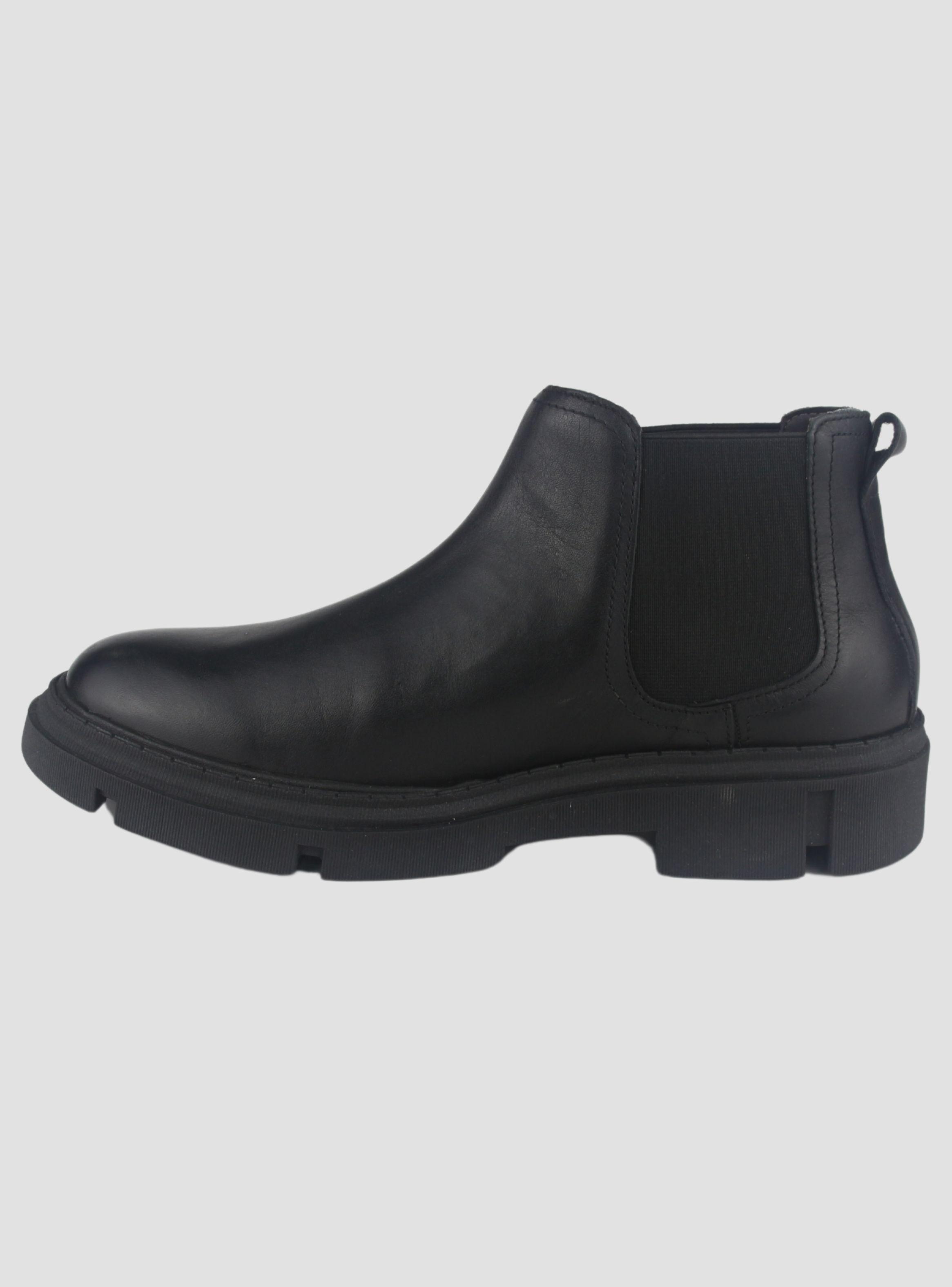 Botin Ferracini Hombre 5907 Aston Negro Casual-1