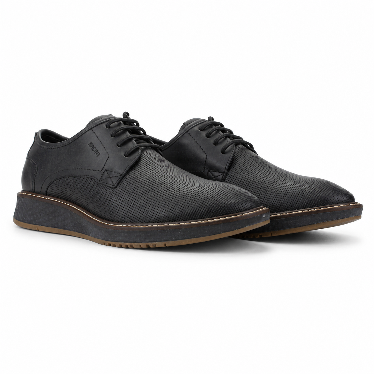 Zapato Negro Hombre Casual Ferracini 3302-6