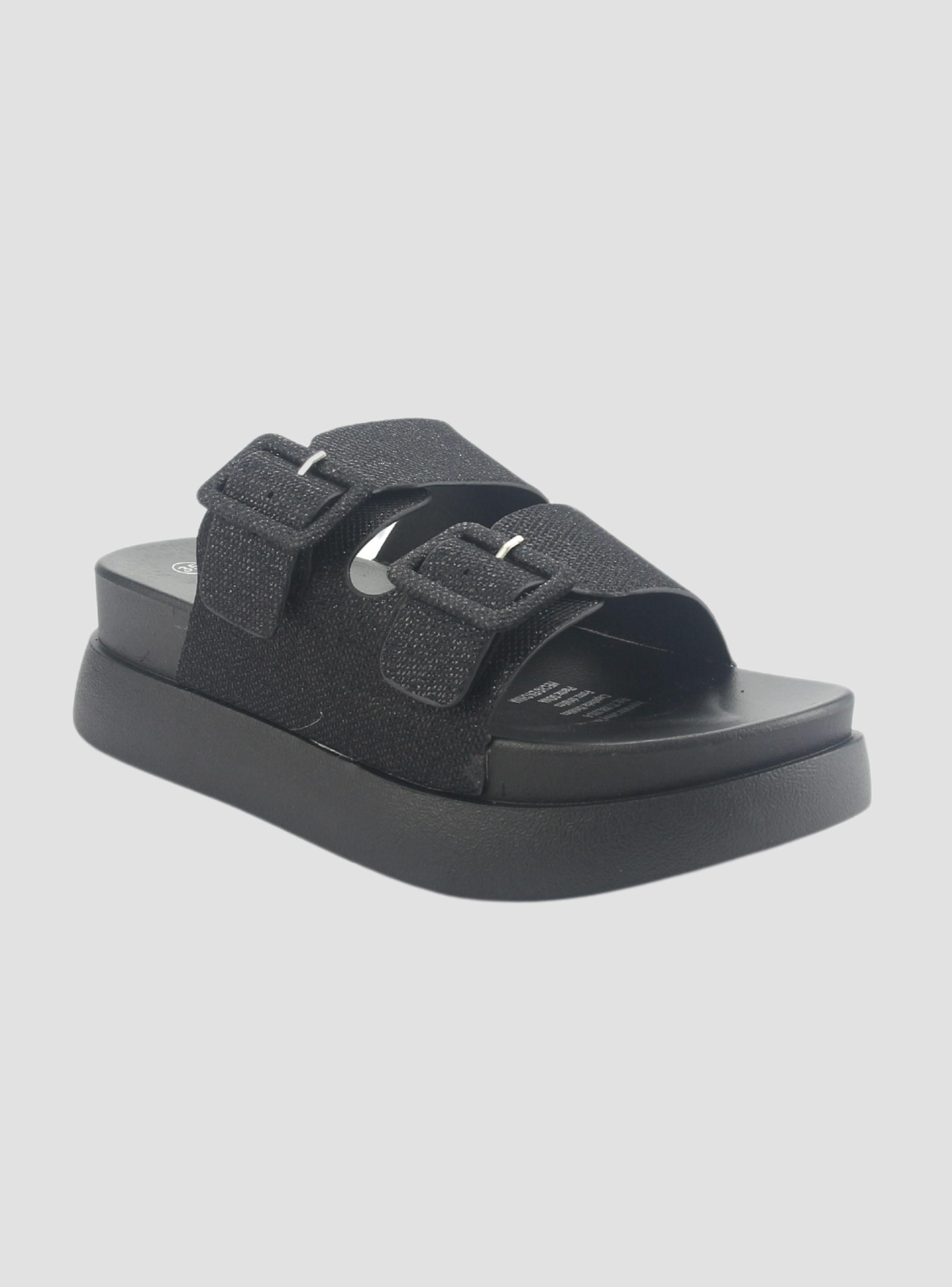 Sandalia Chalada Mujer Bora-20 Negro Casual-2