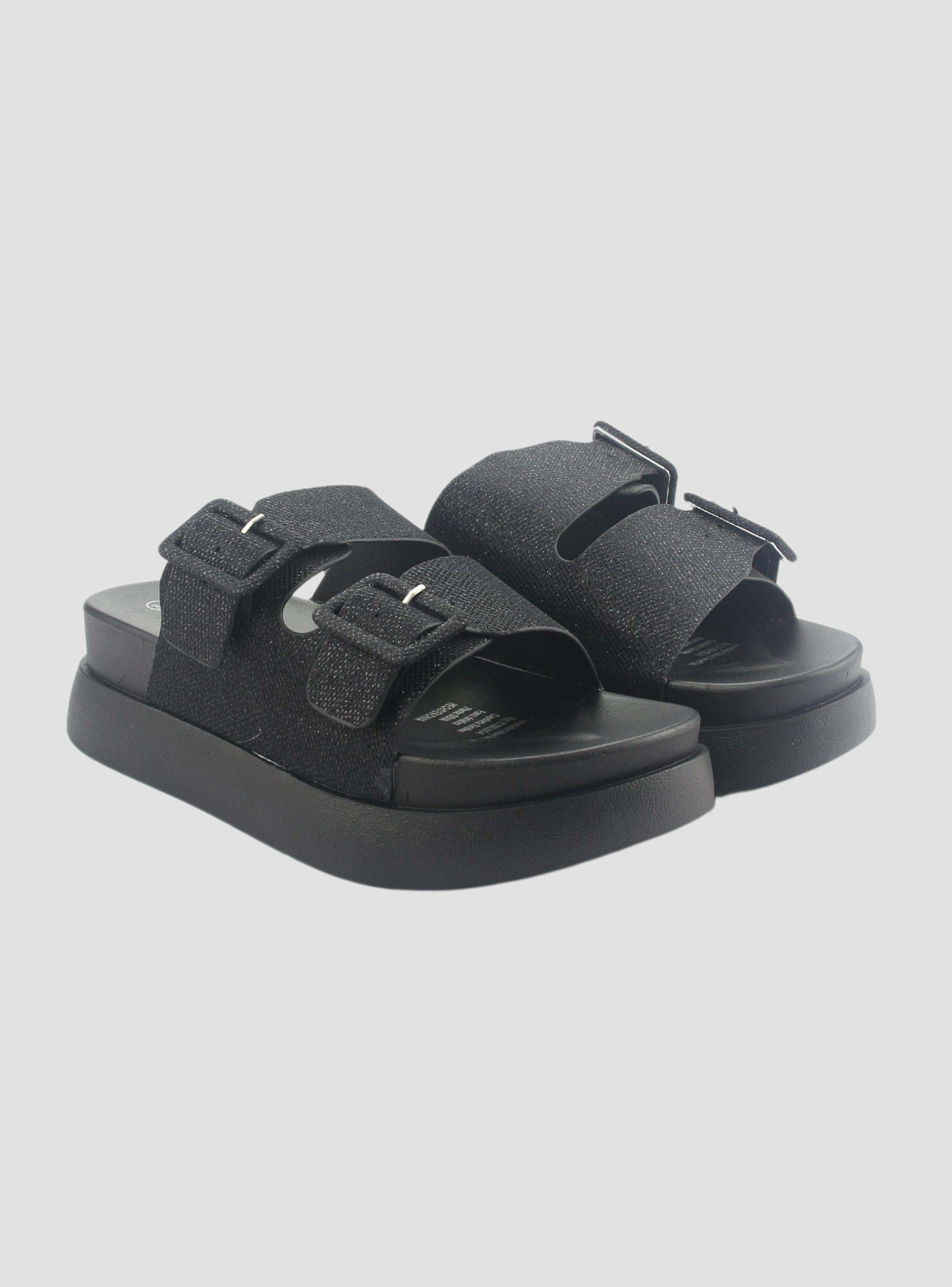 Sandalia Chalada Mujer Bora-20 Negro Casual-4