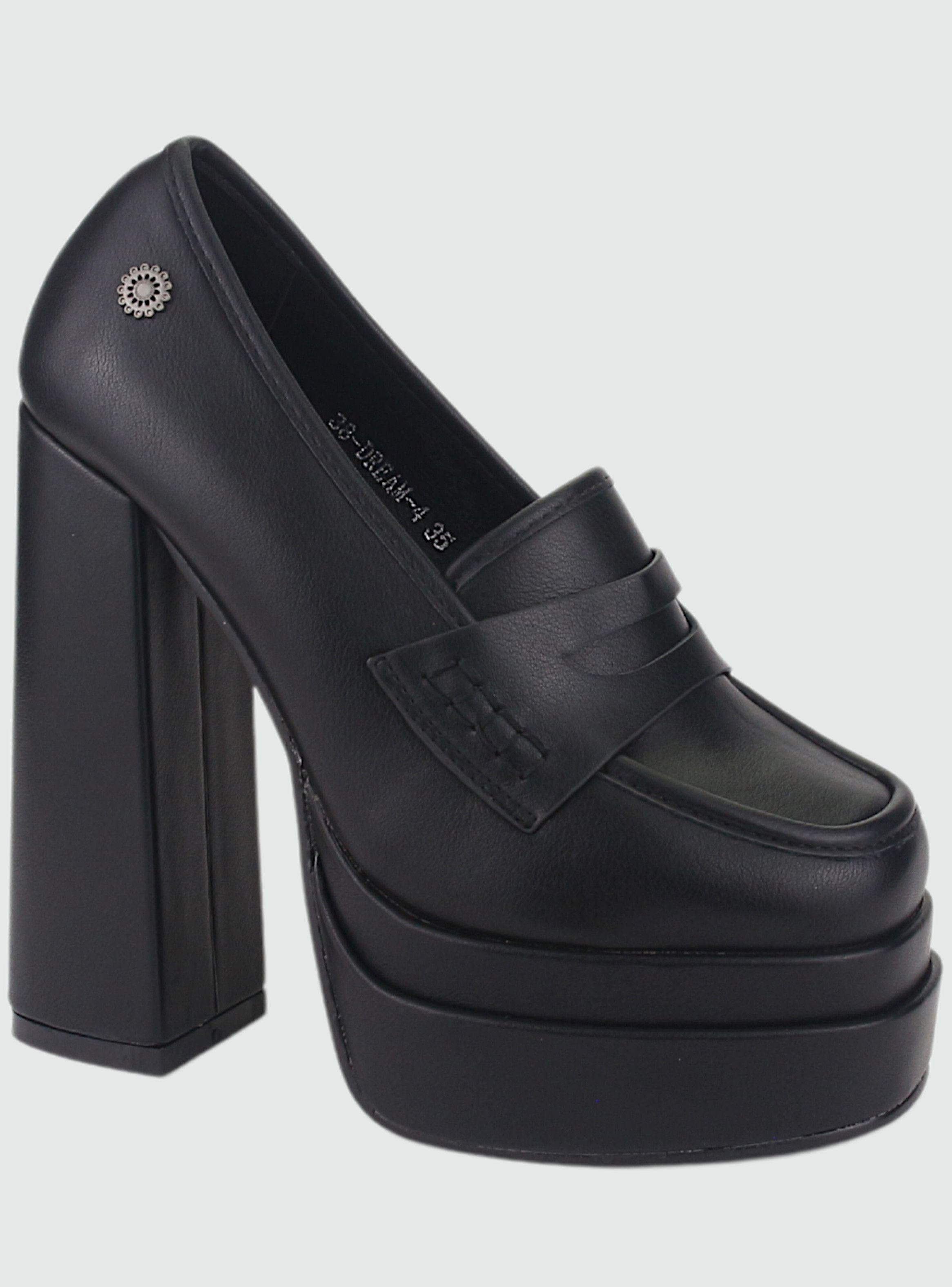 Zapato Chalada Mujer Dream-4 Negro Casual-0